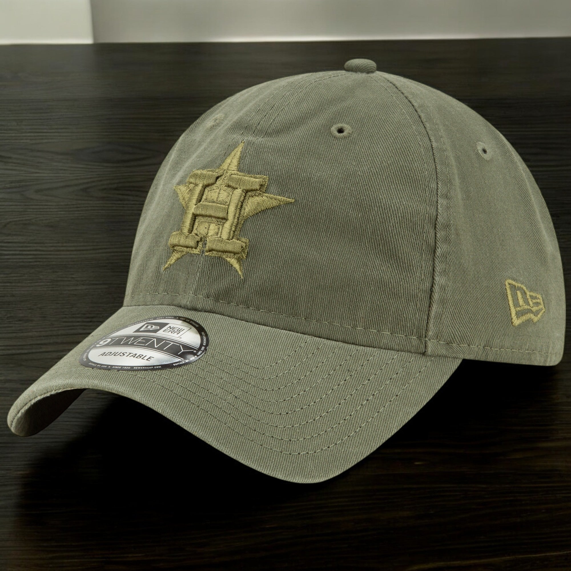 [60277836] Mens New Era MLB HOUSTON ASTROS 920 STRAPBACK - OLIVE GREEN
