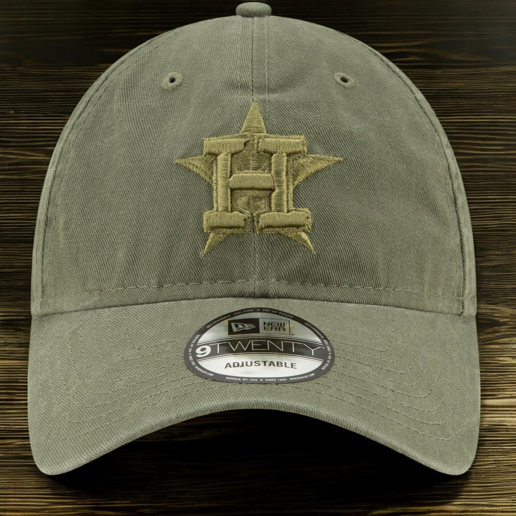 [60277836] Mens New Era MLB HOUSTON ASTROS 920 STRAPBACK - OLIVE GREEN