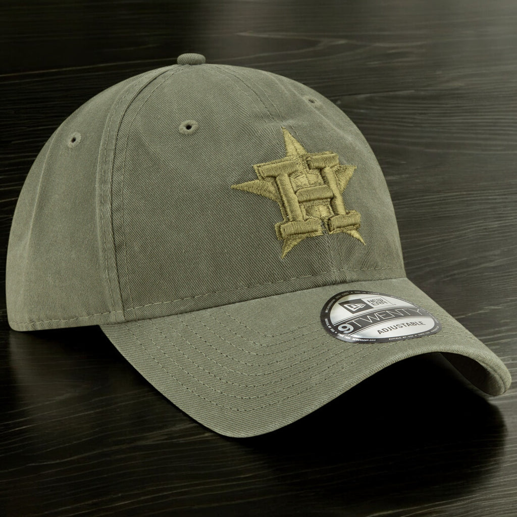 [60277836] Mens New Era MLB HOUSTON ASTROS 920 STRAPBACK - OLIVE GREEN