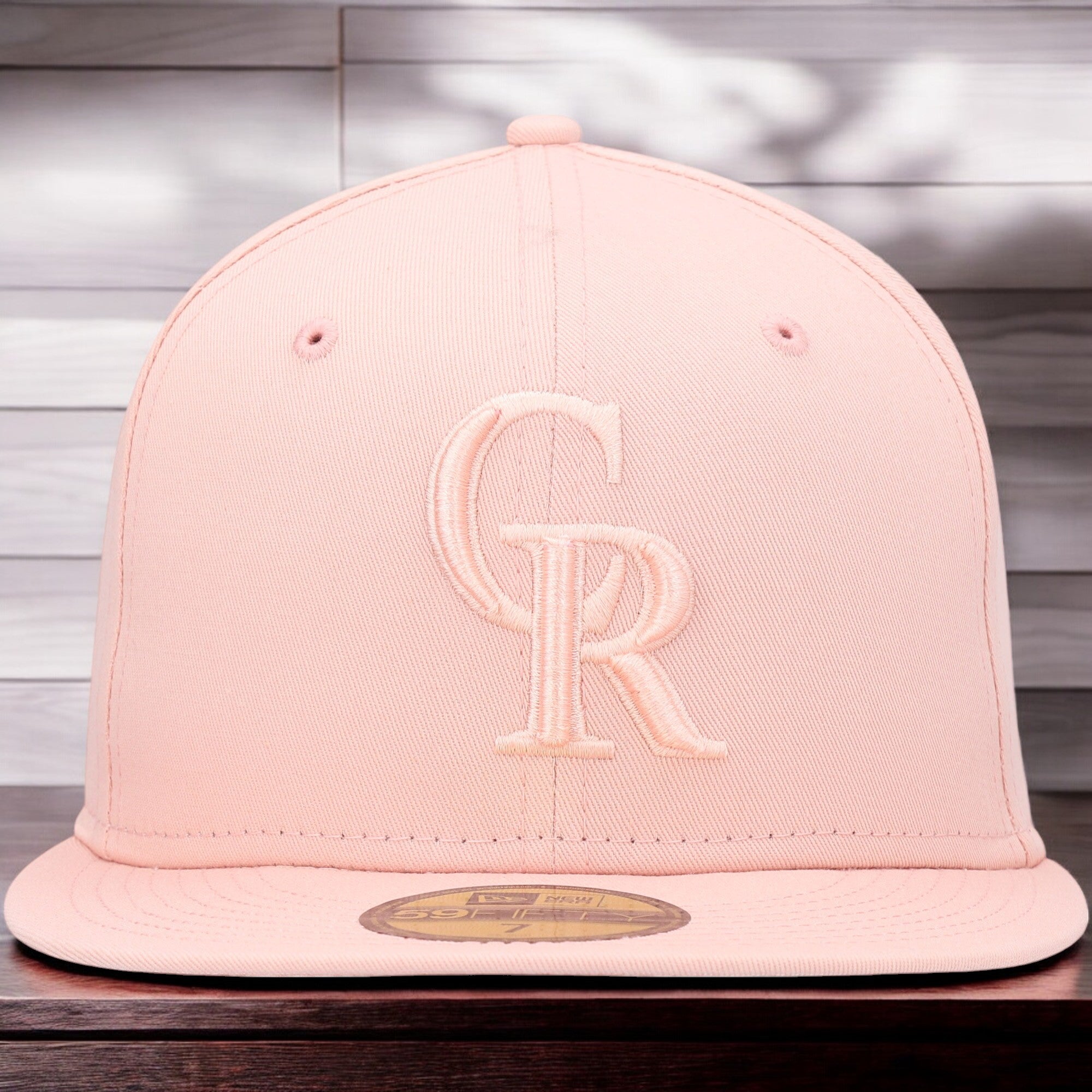 [70620136] Mens New Era MLB COLORADO ROCKIES 5950 FITTED - BLUSH SKY TONAL/PINK