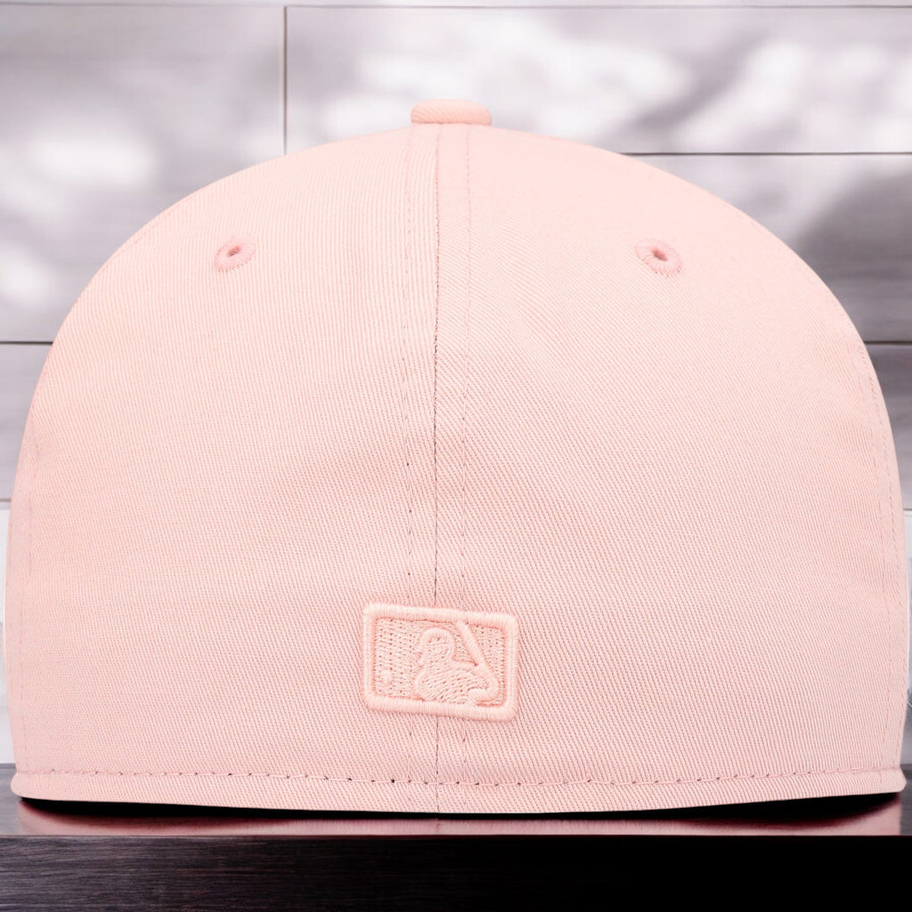 [70620136] Mens New Era MLB COLORADO ROCKIES 5950 FITTED - BLUSH SKY TONAL/PINK
