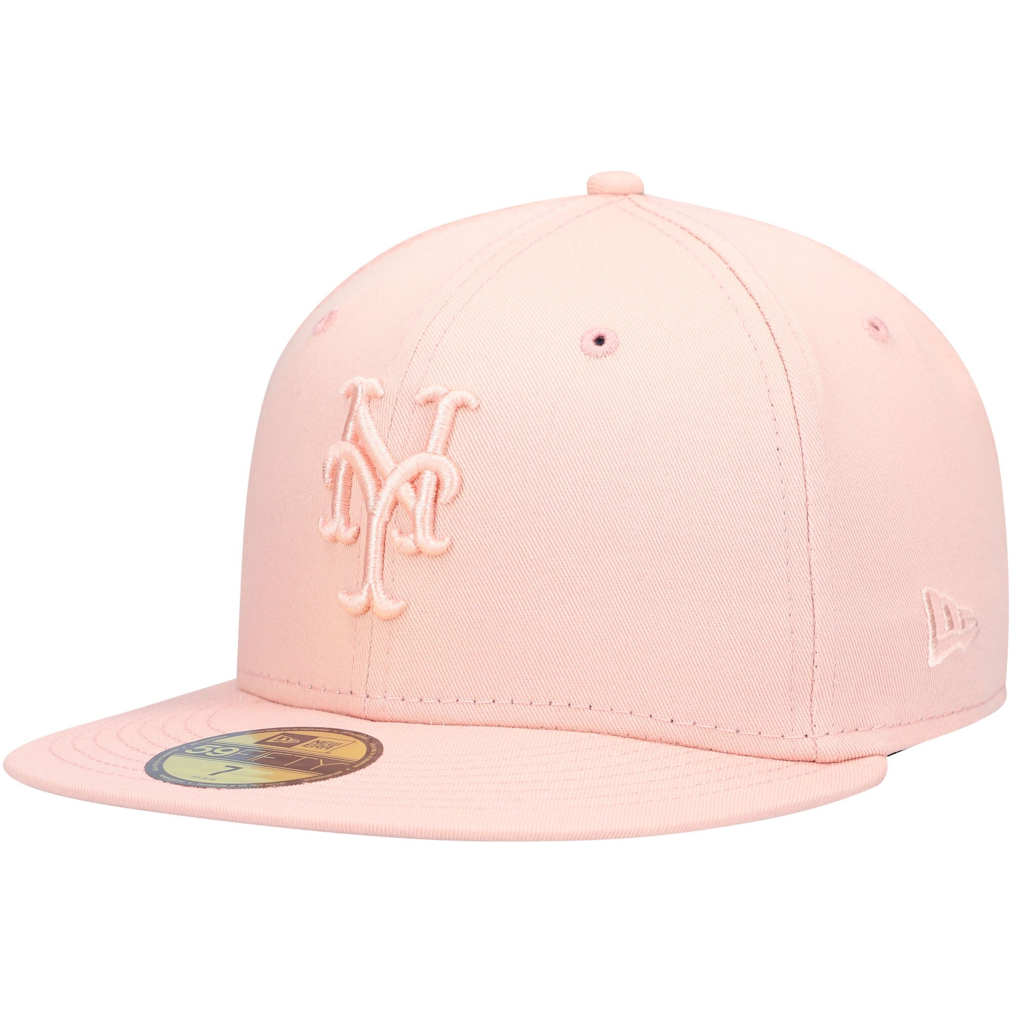 [70620224] Mens New Era MLB NY METS 5950 FITTED - BLUSH SKY TONAL