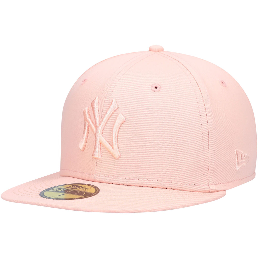[70620227] Mens New Era MLB NY YANKEES 5950 FITTED - BLUSH SKY TONAL/PINK