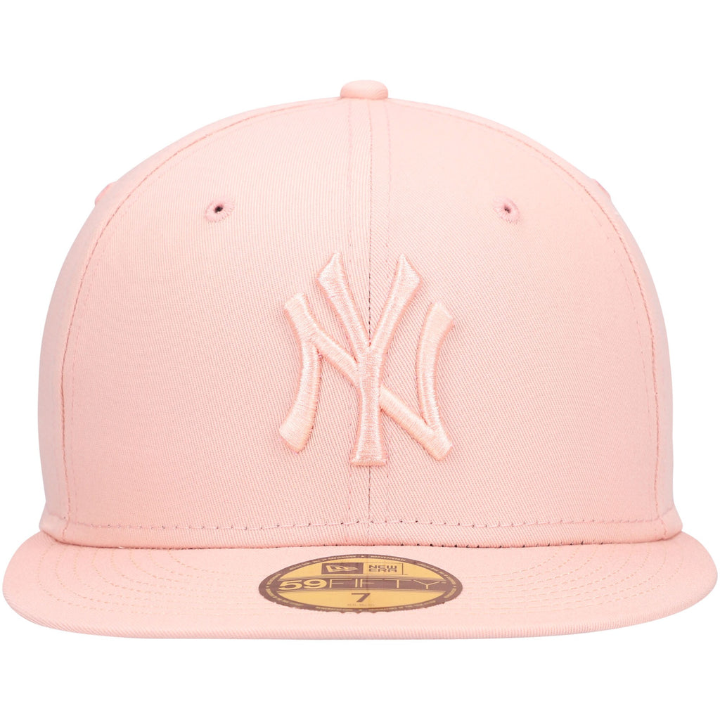 [70620227] Mens New Era MLB NY YANKEES 5950 FITTED - BLUSH SKY TONAL/PINK