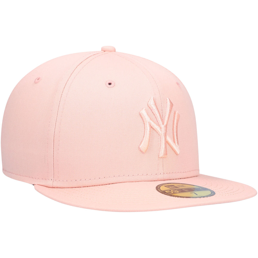 [70620227] Mens New Era MLB NY YANKEES 5950 FITTED - BLUSH SKY TONAL/PINK