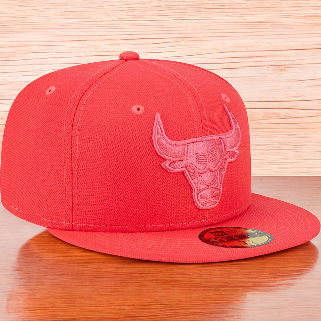 [60322440] MENS NEW ERA NBA CHICAGO BULLS 5950 COLOR PACK FITTED - RED