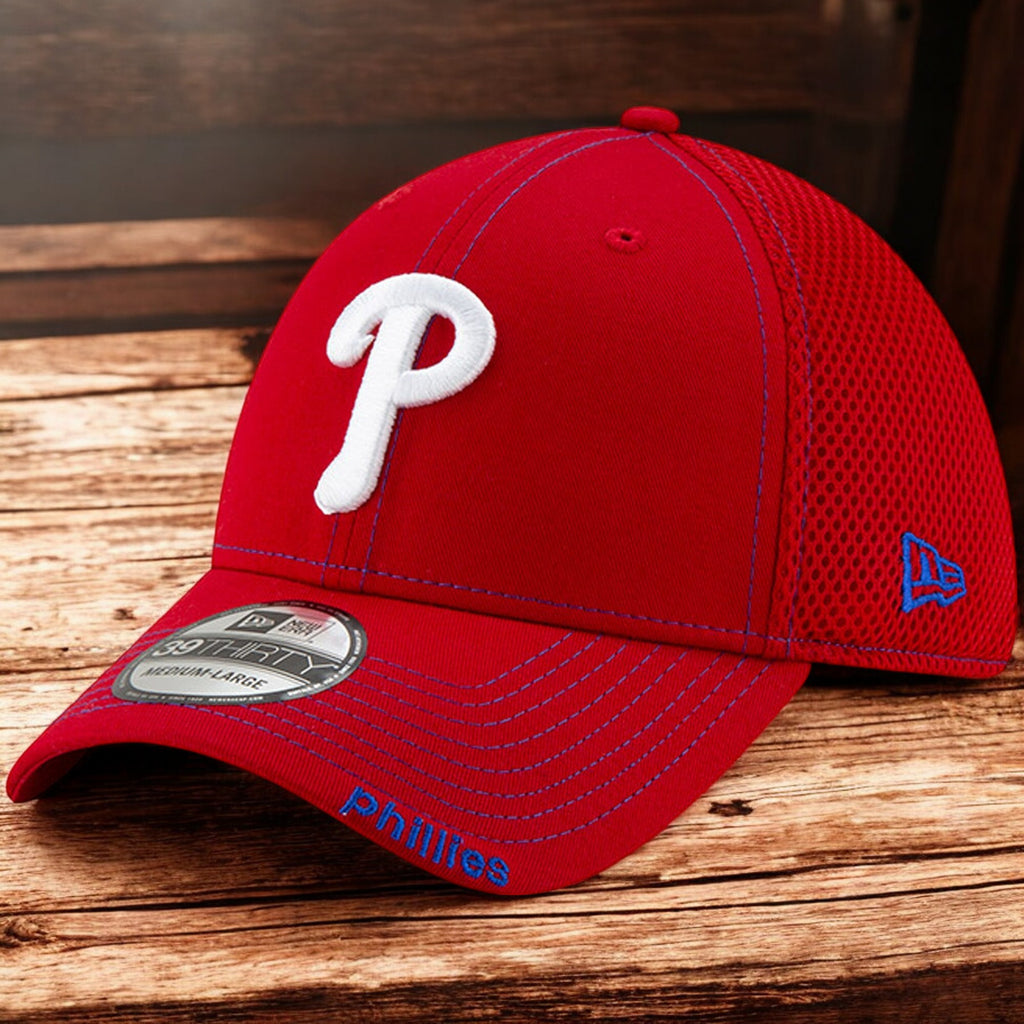 [10059493] Mens New Era MLB Philadelphia Phillies 39Thirty Stretch Fit