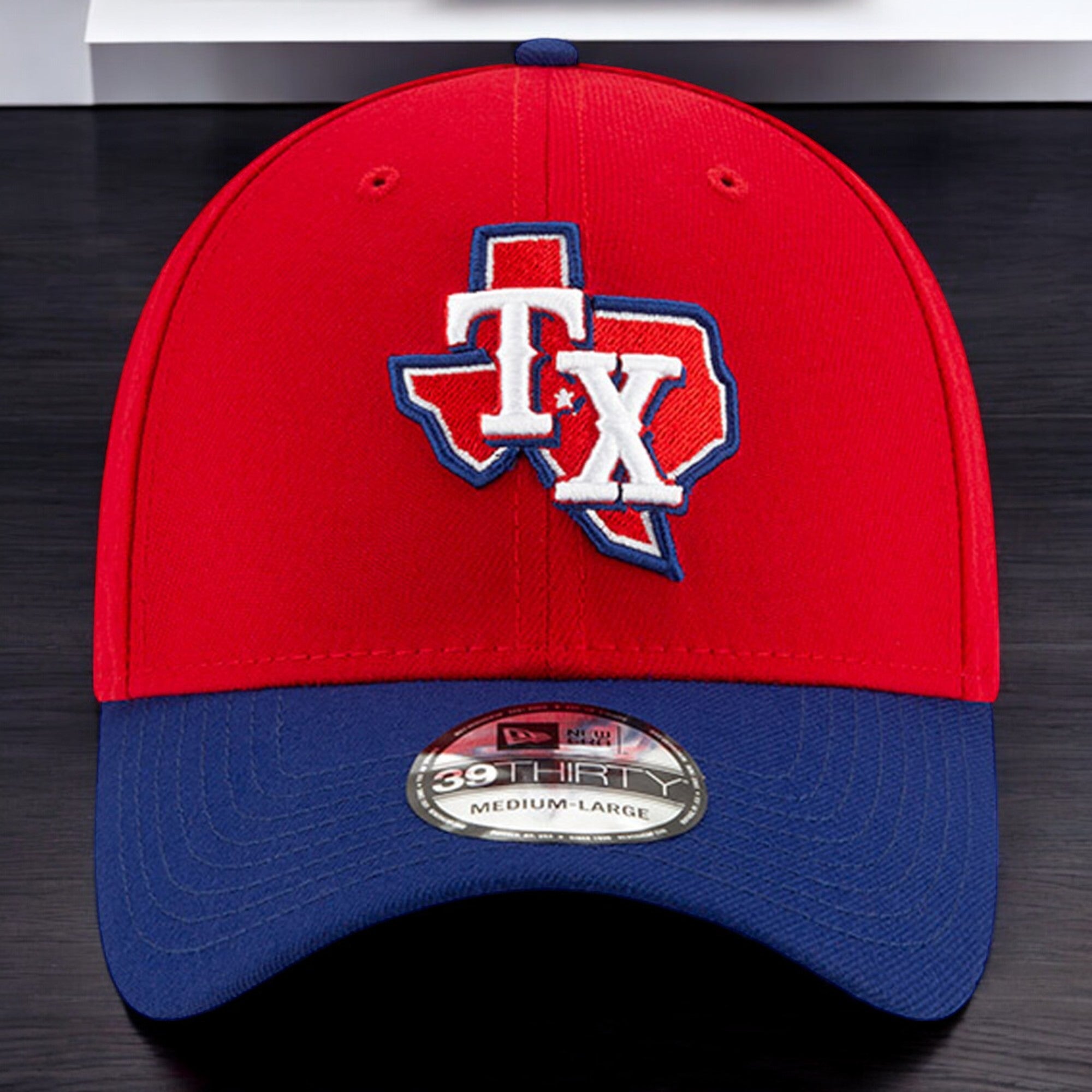 [12391679] Mens New Era MLB Team Classic 3930 Flex - Texas Rangers 2020 Alt3