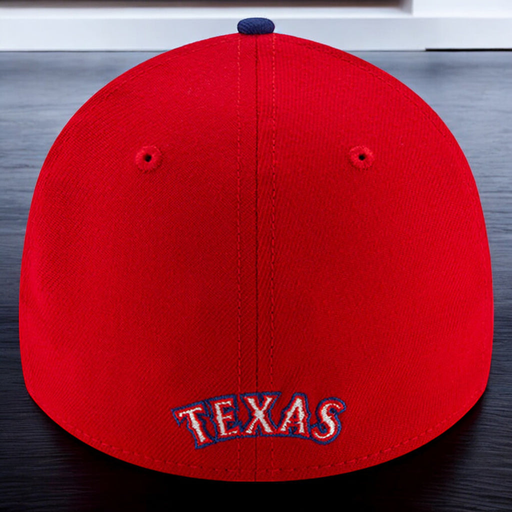 [12391679] Mens New Era MLB Team Classic 3930 Flex - Texas Rangers 2020 Alt3