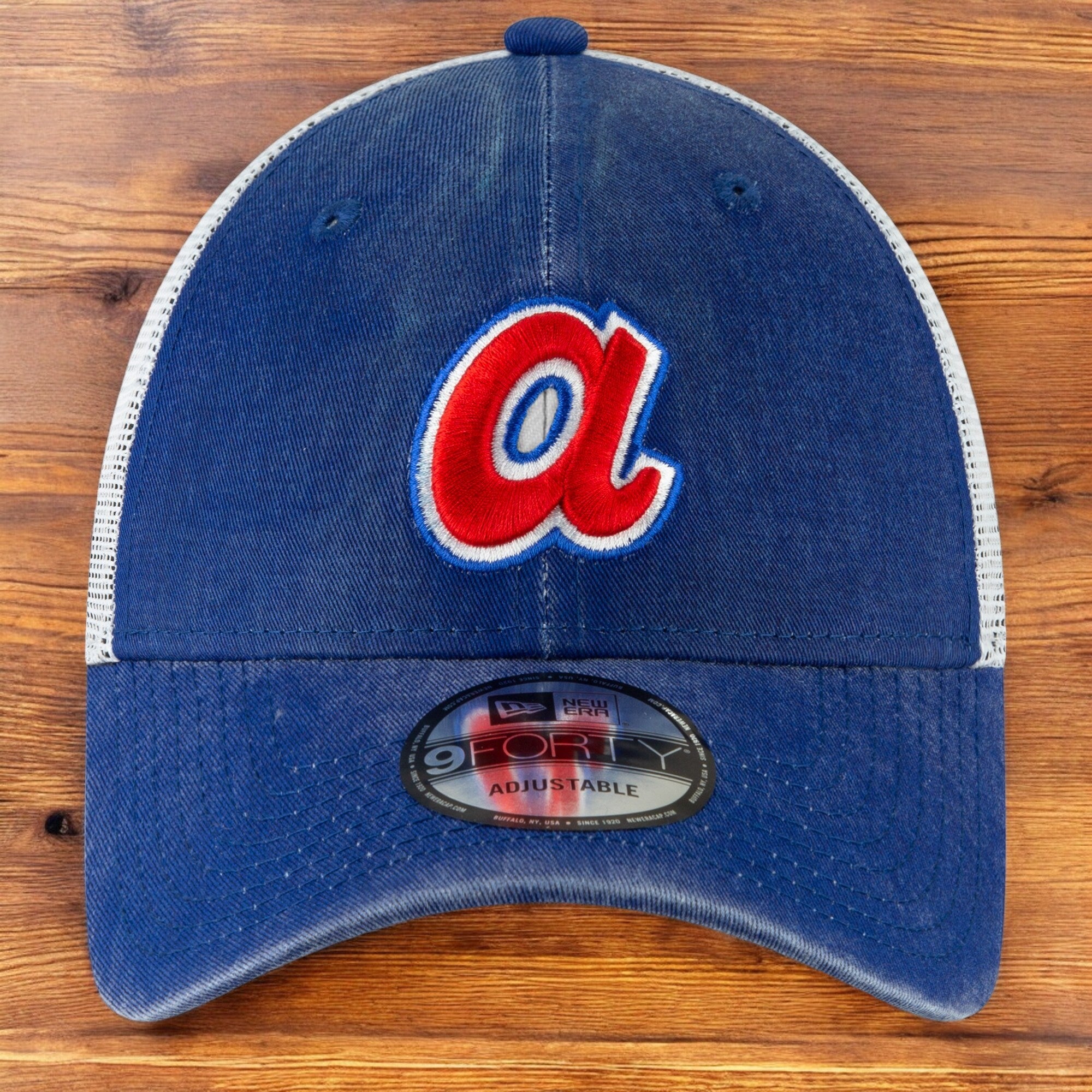 [11946982] MENS NEW ERA MLB ATLANTA BRAVES 9FORTY COOP TRUCK 1985 SNAPBACK
