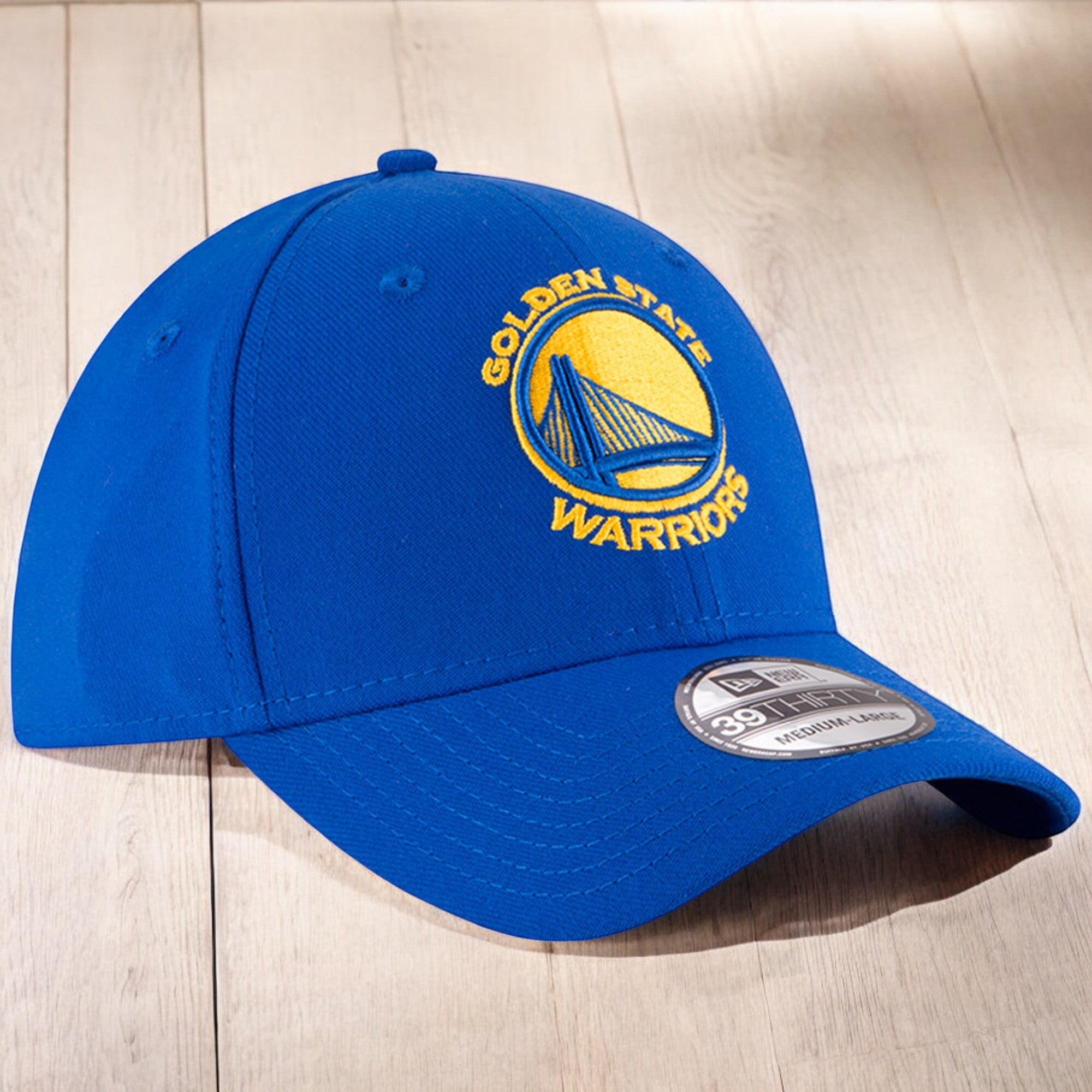 [70353258] Mens New Era NBA 39Thirty Stretch Fit Cap - Golden State Warriors