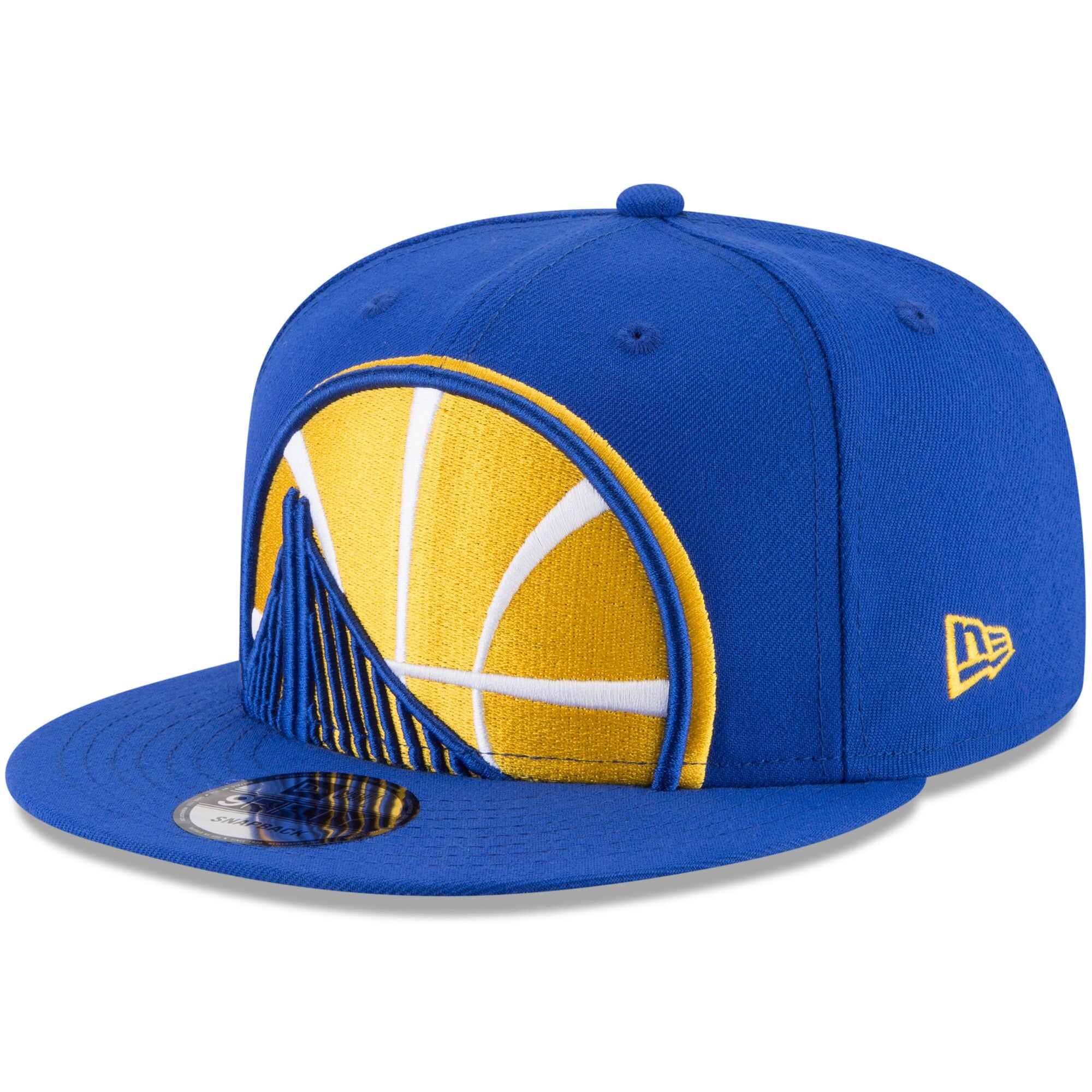 [11521530] Mens New Era NBA GS WARRIORS Y2K BIG UNDER 950 SNAPBACK - BLUE