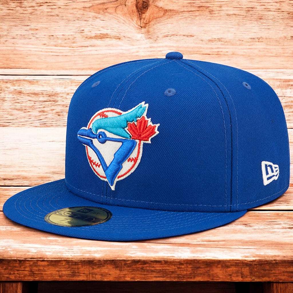 [60243527] MENS NEW ERA MLB TORONTO BLUE JAYS 5950 POP SWEAT FITTED-ROYAL