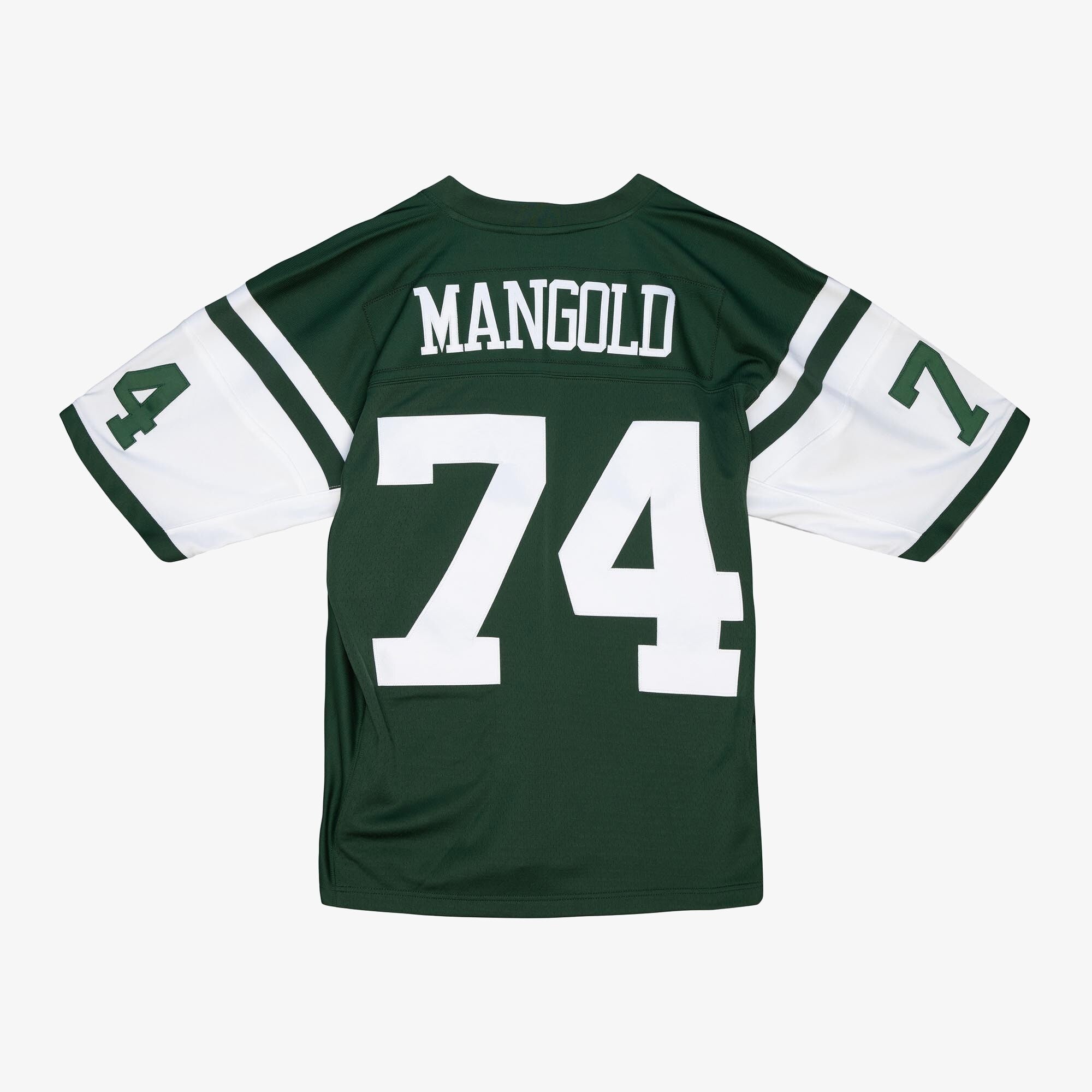 MENS MITCHELL & NESS NFL DARK JERSEY JETS 2006 NICK MANGOLD