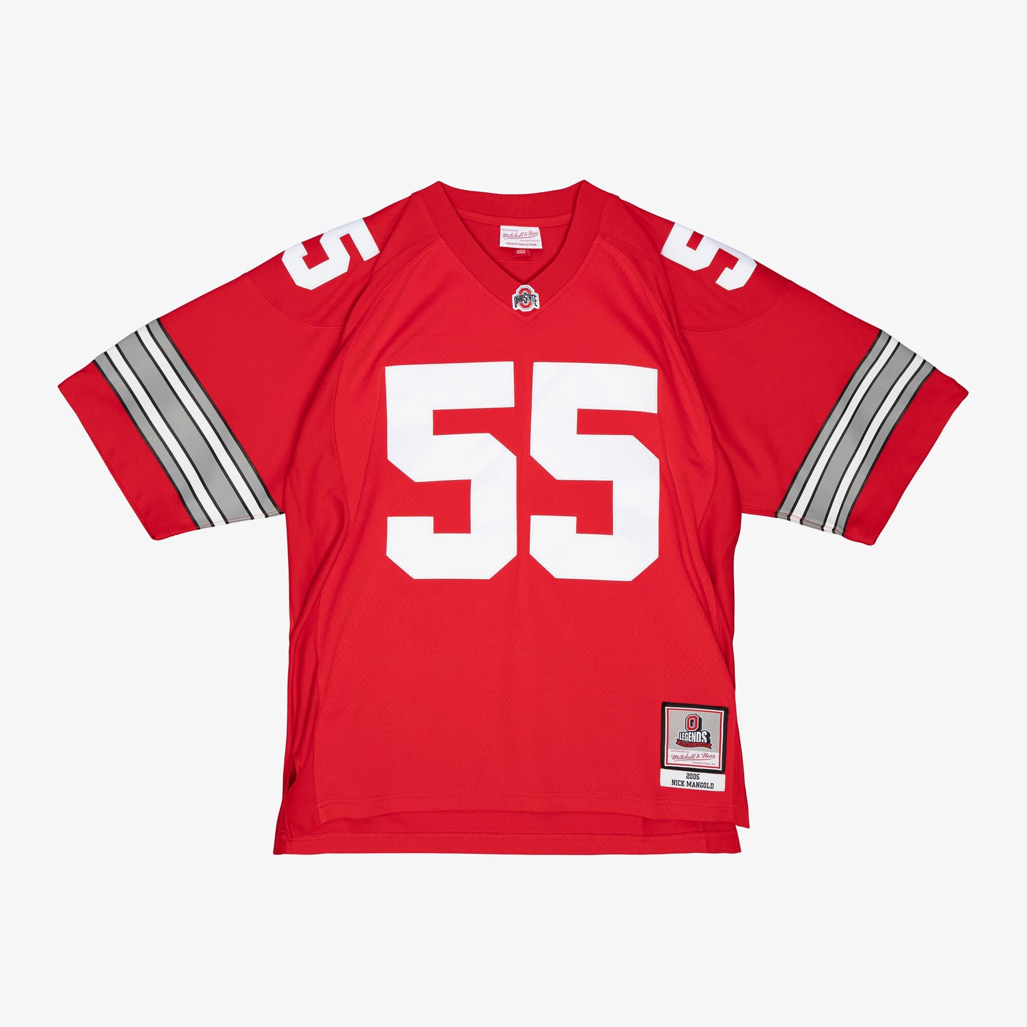 MENS MITCHELL & NESS NCAA DARK JERSEY OHIO STATE 2000 NICK MANGOLD