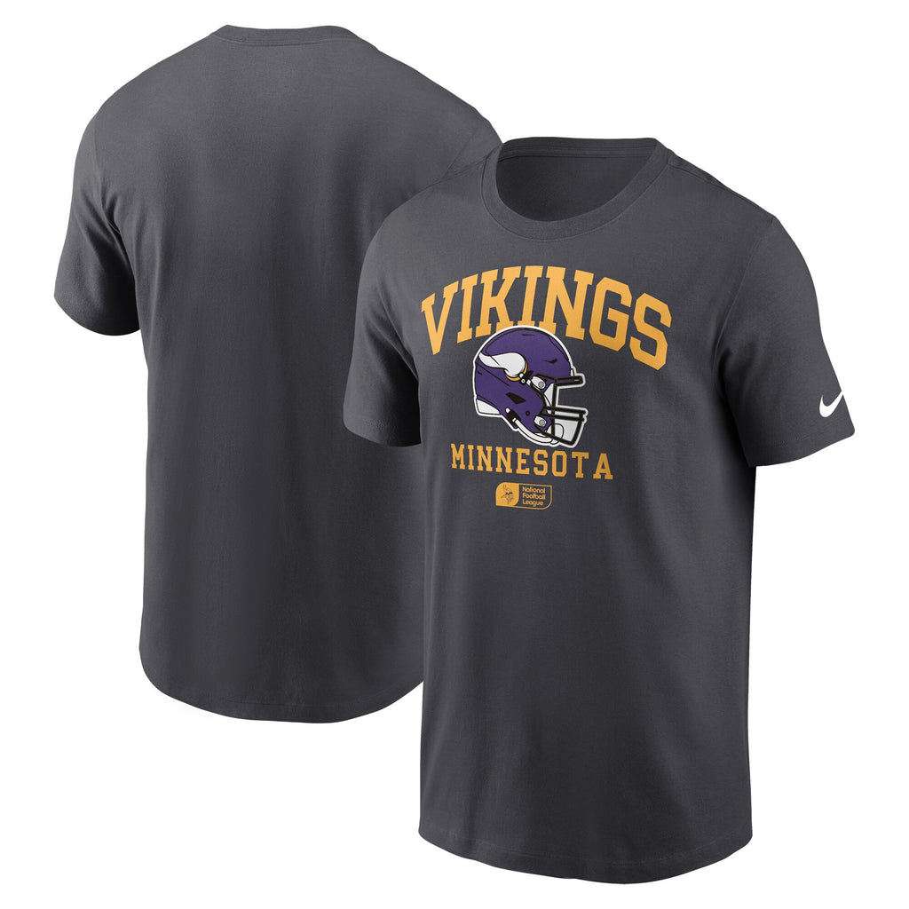 [N199-06F-9M-5F1] MENS NIKE VIKINGS HELMET ESSENTIAL T-SHIRT