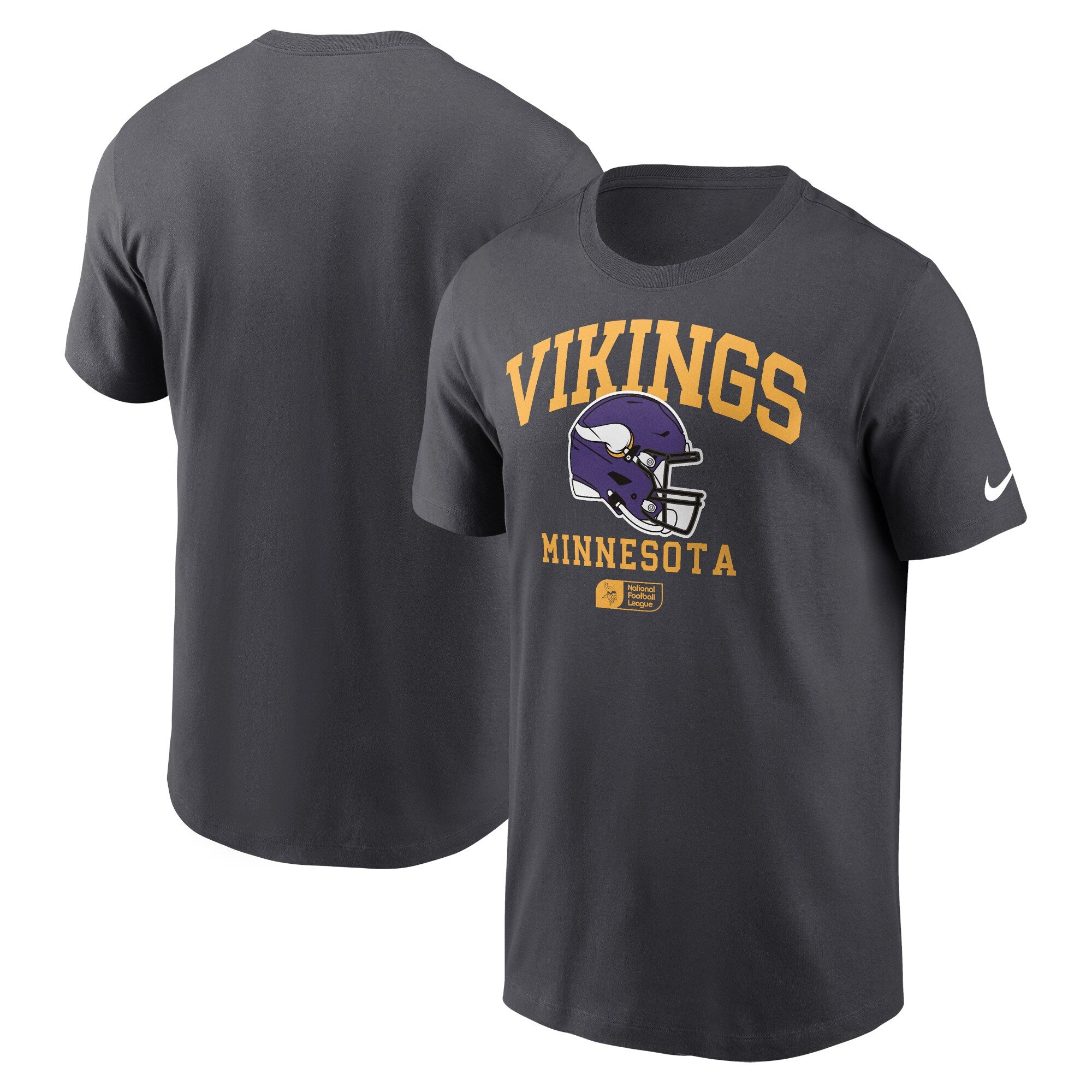 [N199-06F-9M-5F1] MENS NIKE VIKINGS HELMET ESSENTIAL T-SHIRT