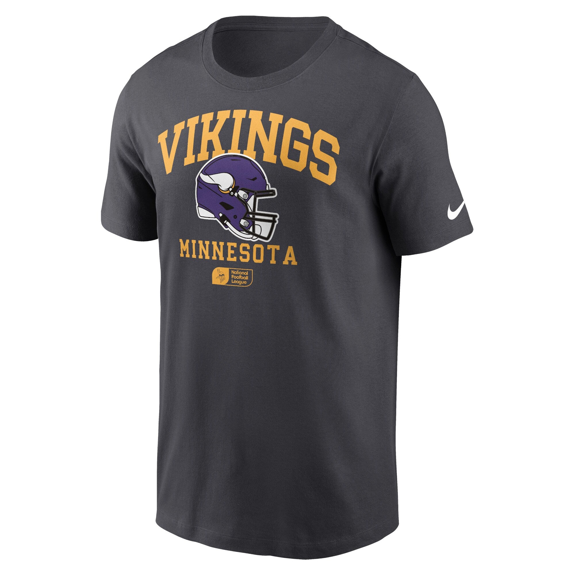 [N199-06F-9M-5F1] MENS NIKE VIKINGS HELMET ESSENTIAL T-SHIRT