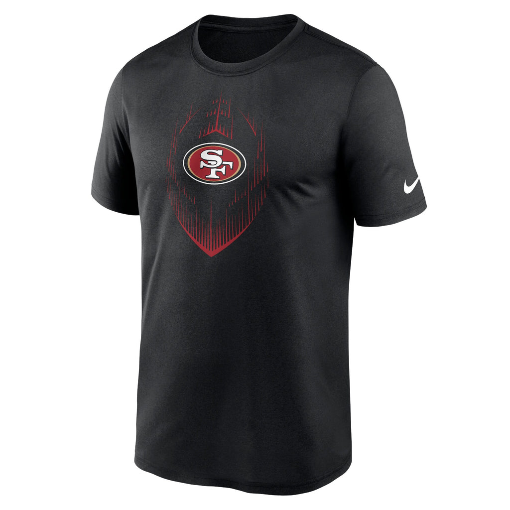Mens Nike NFL BLACK SF 49ERS PRIMETIME LEGEND ICON PERFORMANCE T-SHIRT