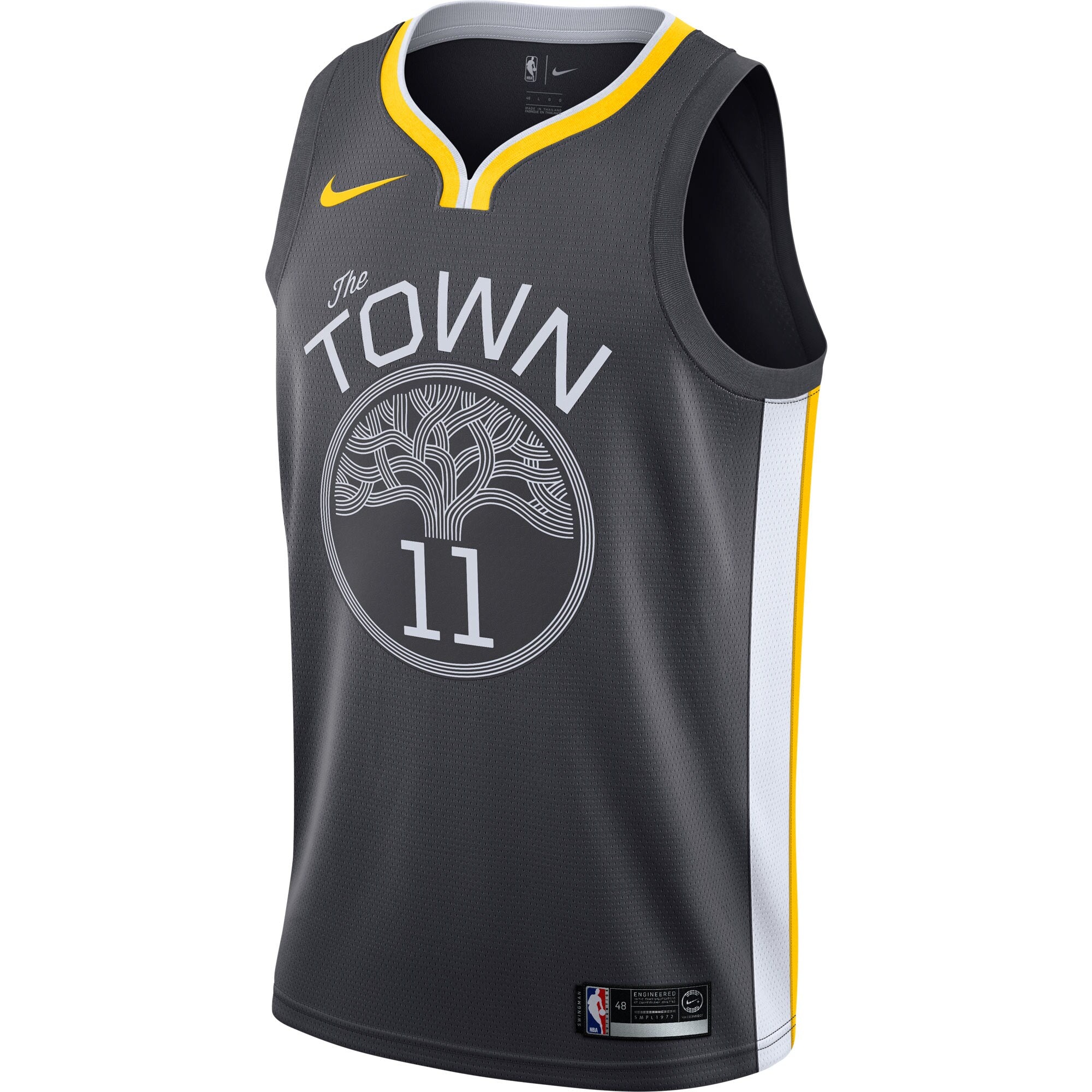 [9Z2B7BZ3P-THOMP] YOUTH NIKE NBA GS WARRIORS "THE TOWN" SWINGMAN JERSEY