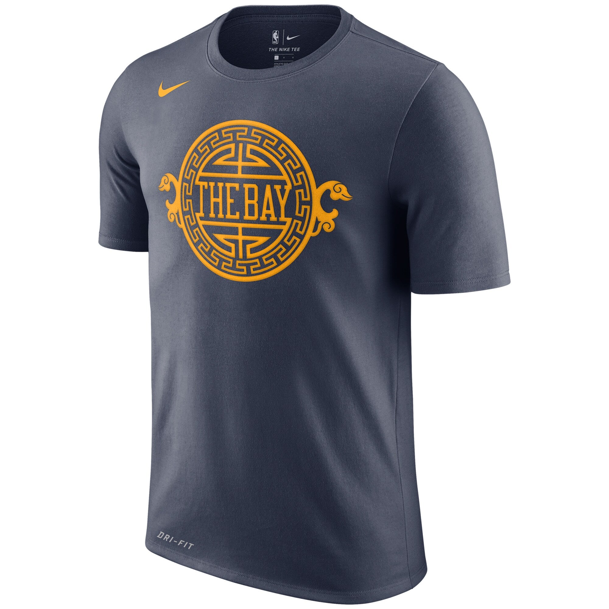 [9Z2B7BAW2-WAR] Youth Nike NBA Golden State Warriors Dri-Fit The Bay T-Shirt