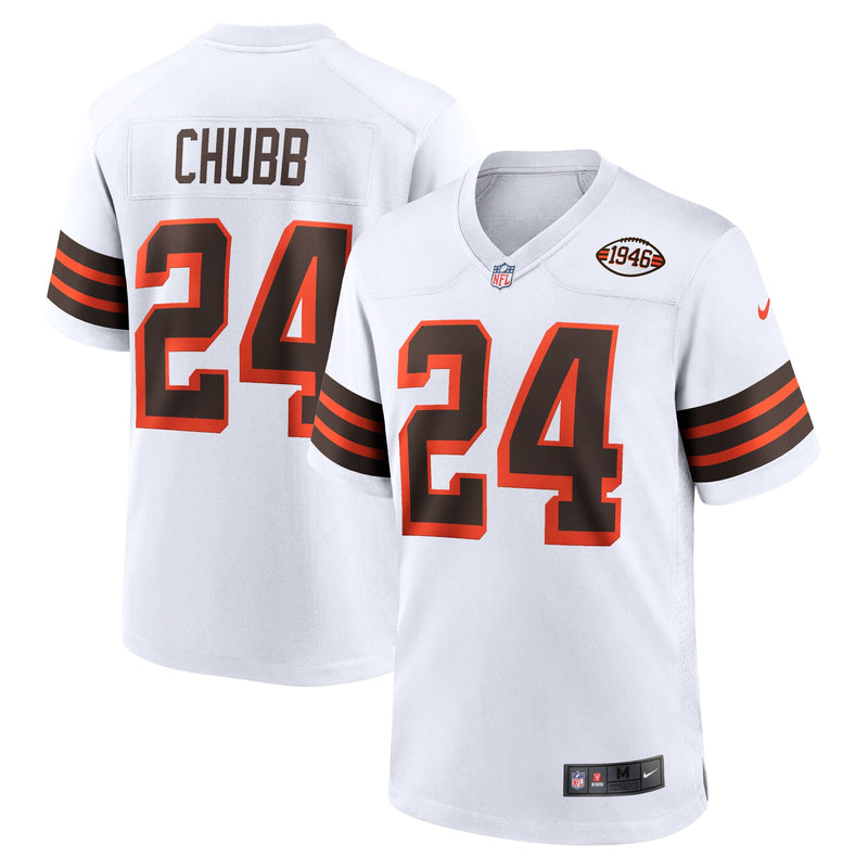 [9Z1B7Z1P9-BRWNC] YOUTH NIKE NICK CHUBB CLEVELAND BROWNS JERSEY