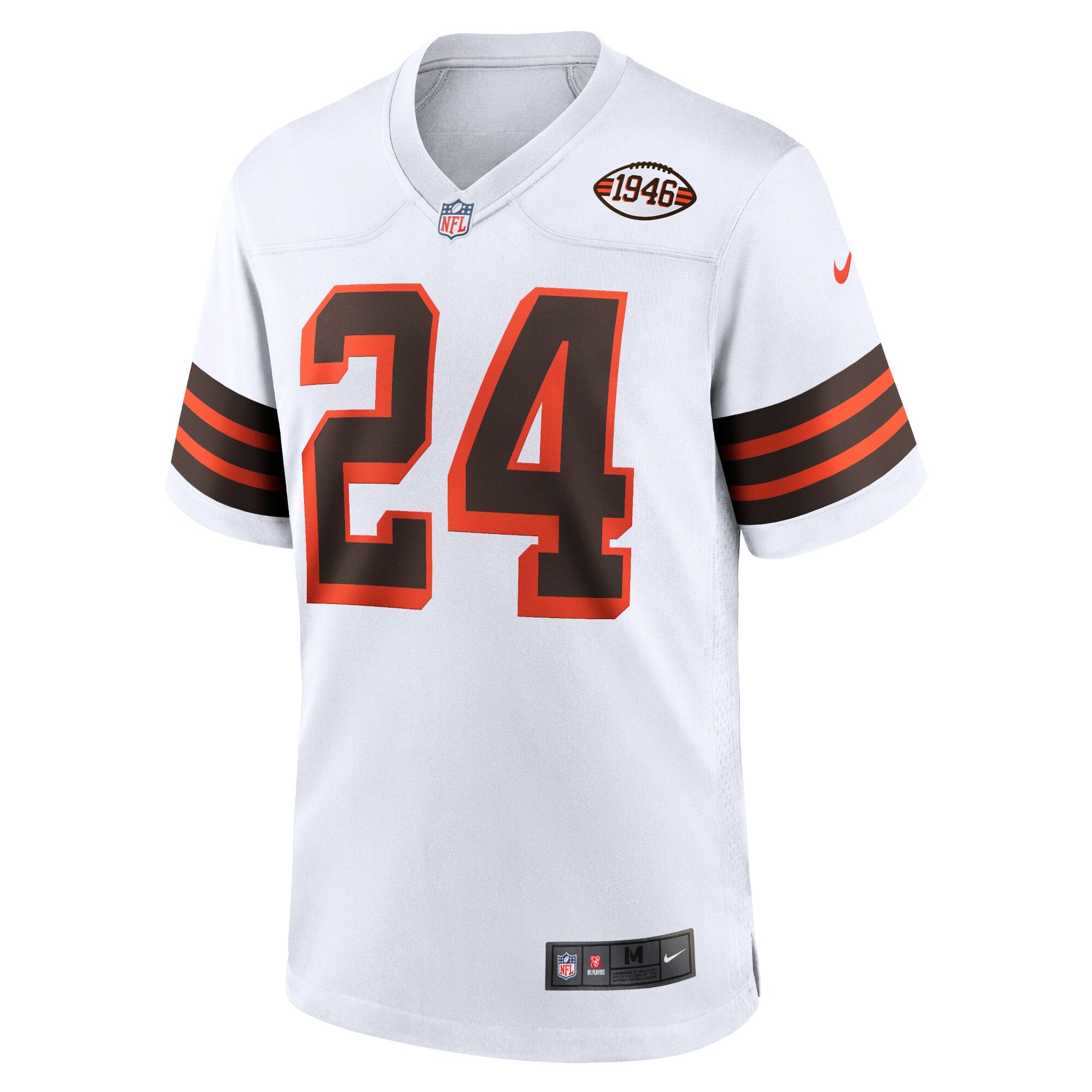 [9Z1B7Z1P9-BRWNC] YOUTH NIKE NICK CHUBB CLEVELAND BROWNS JERSEY