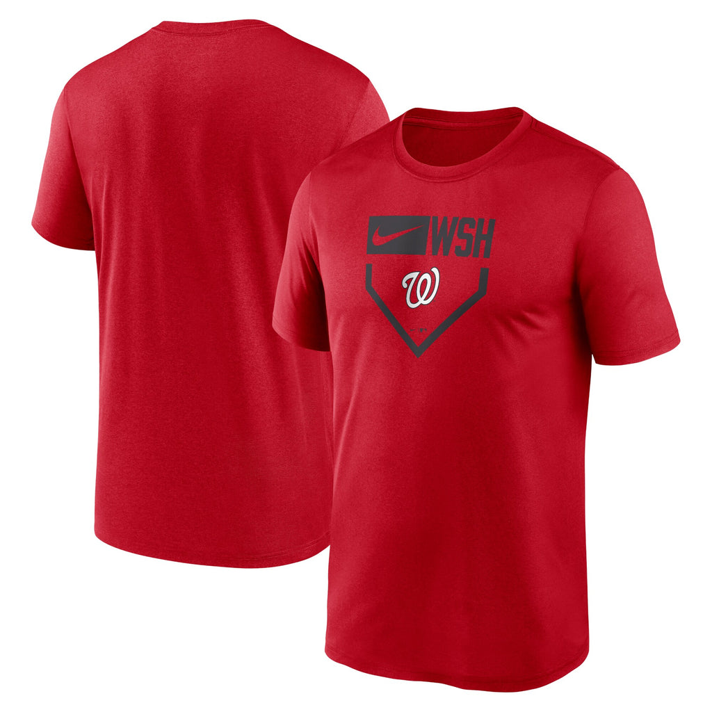 [9Z3B7NMB4-WSH] YOUTH NIKE WASHINGTON NATIONALS HOME PLATE ICON LEGEND PERFORMANCE T-SHIRT