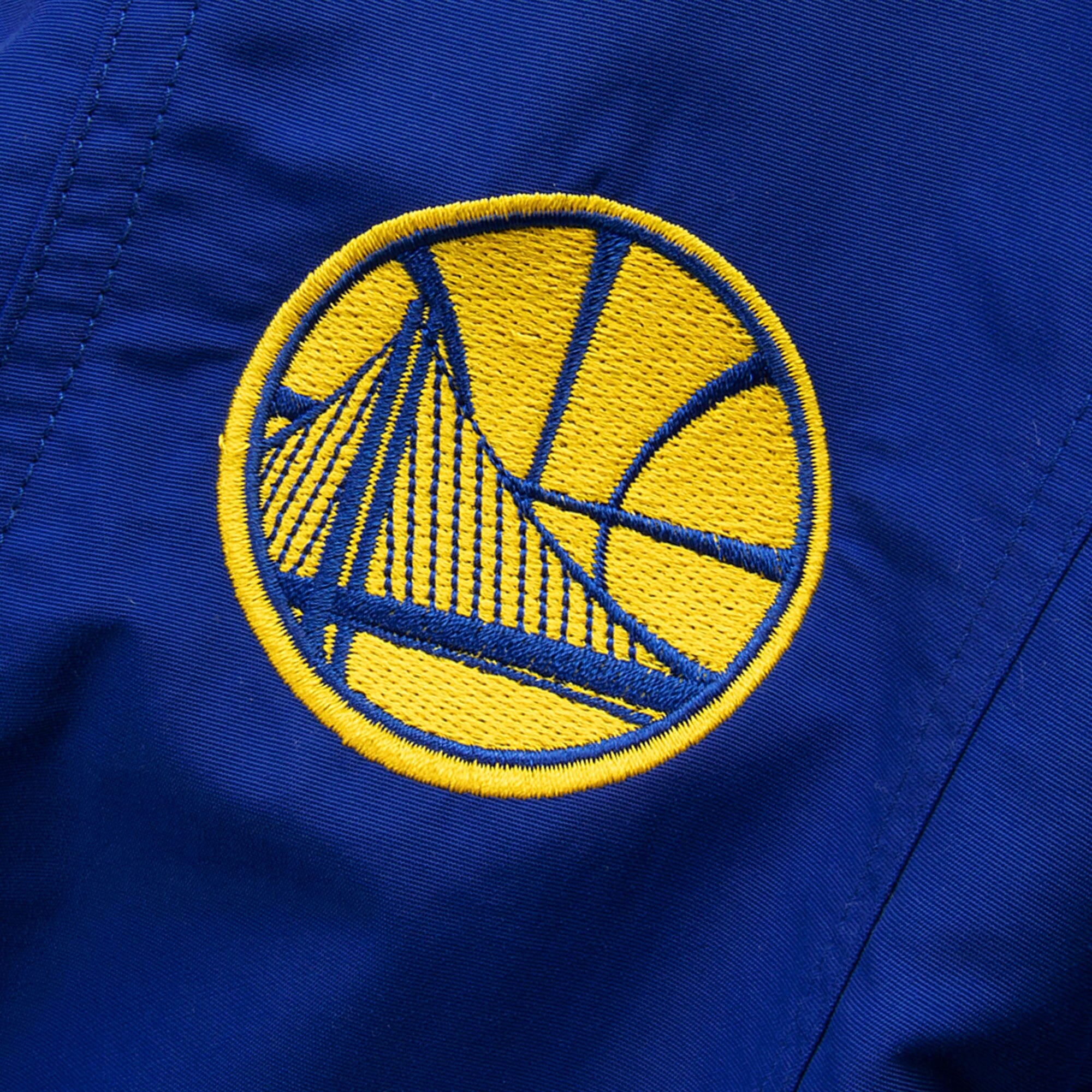 [AH4333-495] Mens Nike NBA Golden State Warriors Hooded Pullover Jacket