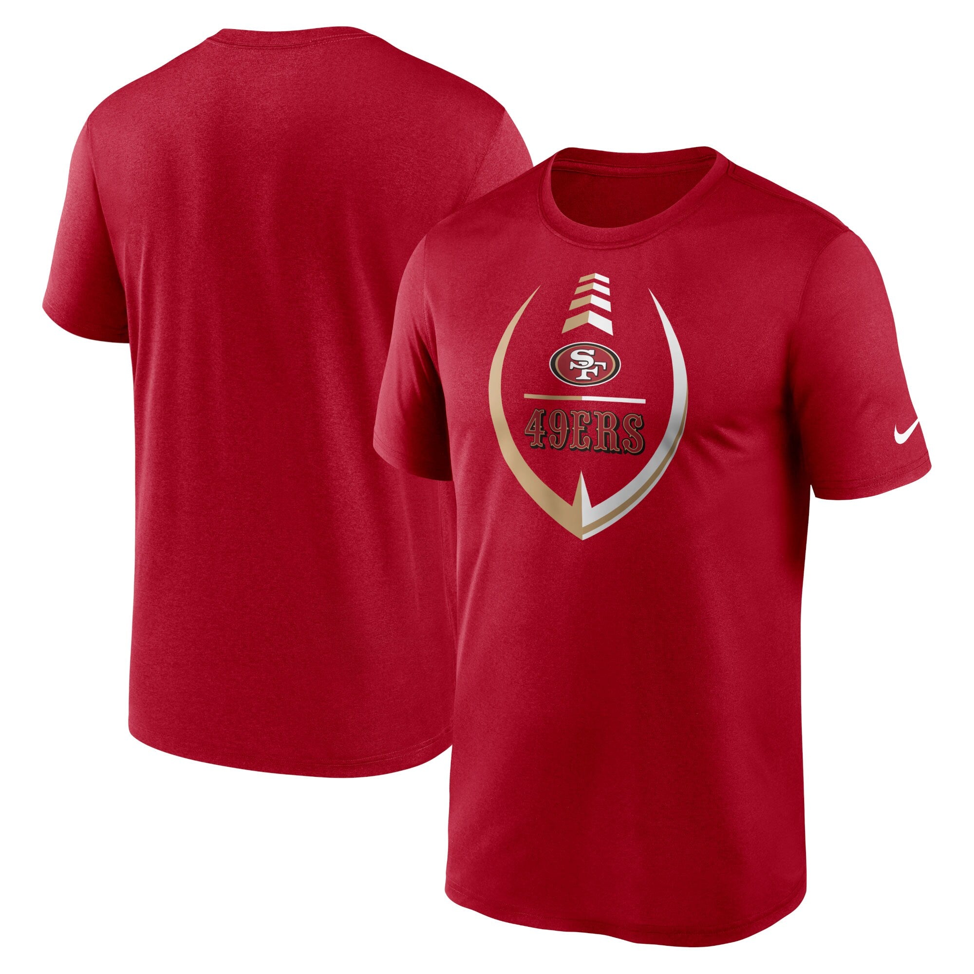 Mens Nike NFL SF 49ERS LEGEND ICON PERFORMANCE T-SHIRT