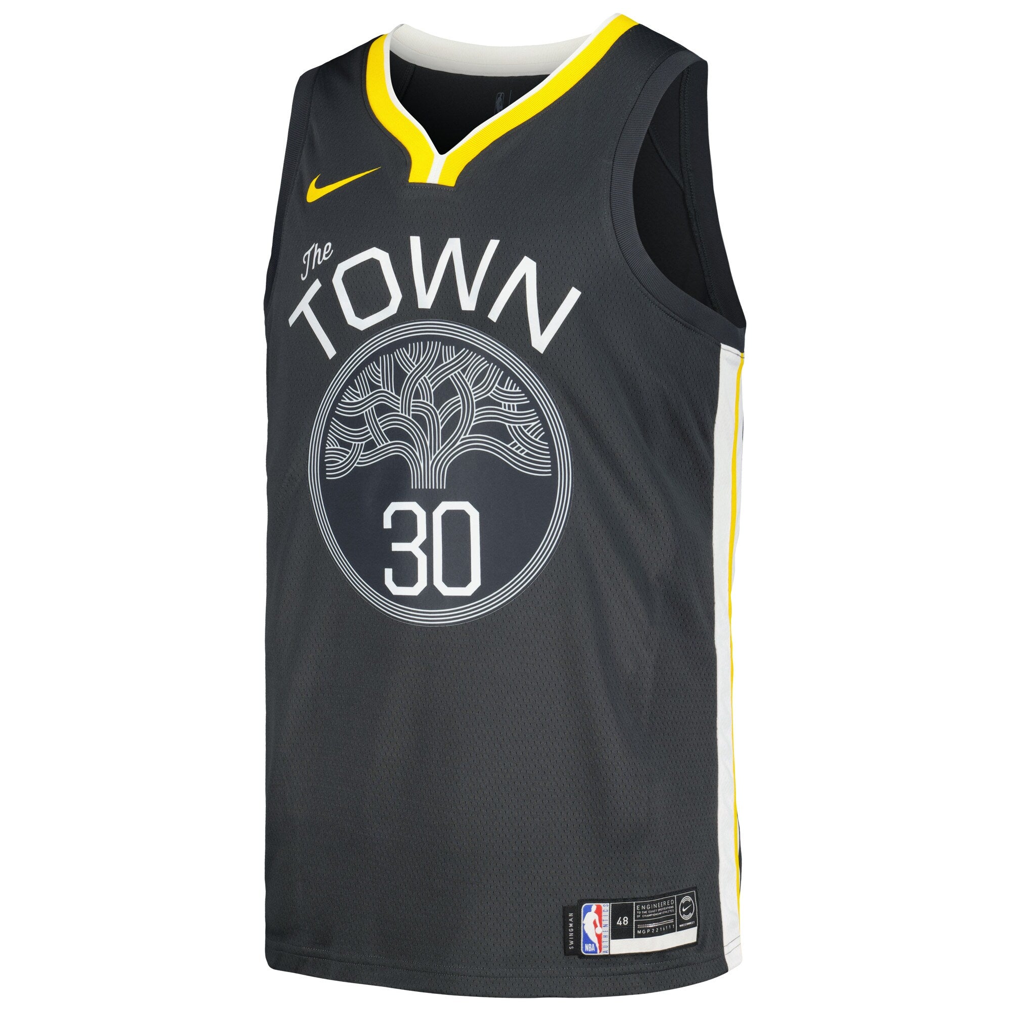 [9Z2B7BZ3W-CURRY] Youth Nike NBA GS Warriors Home Swingman Jersey Steph Curry