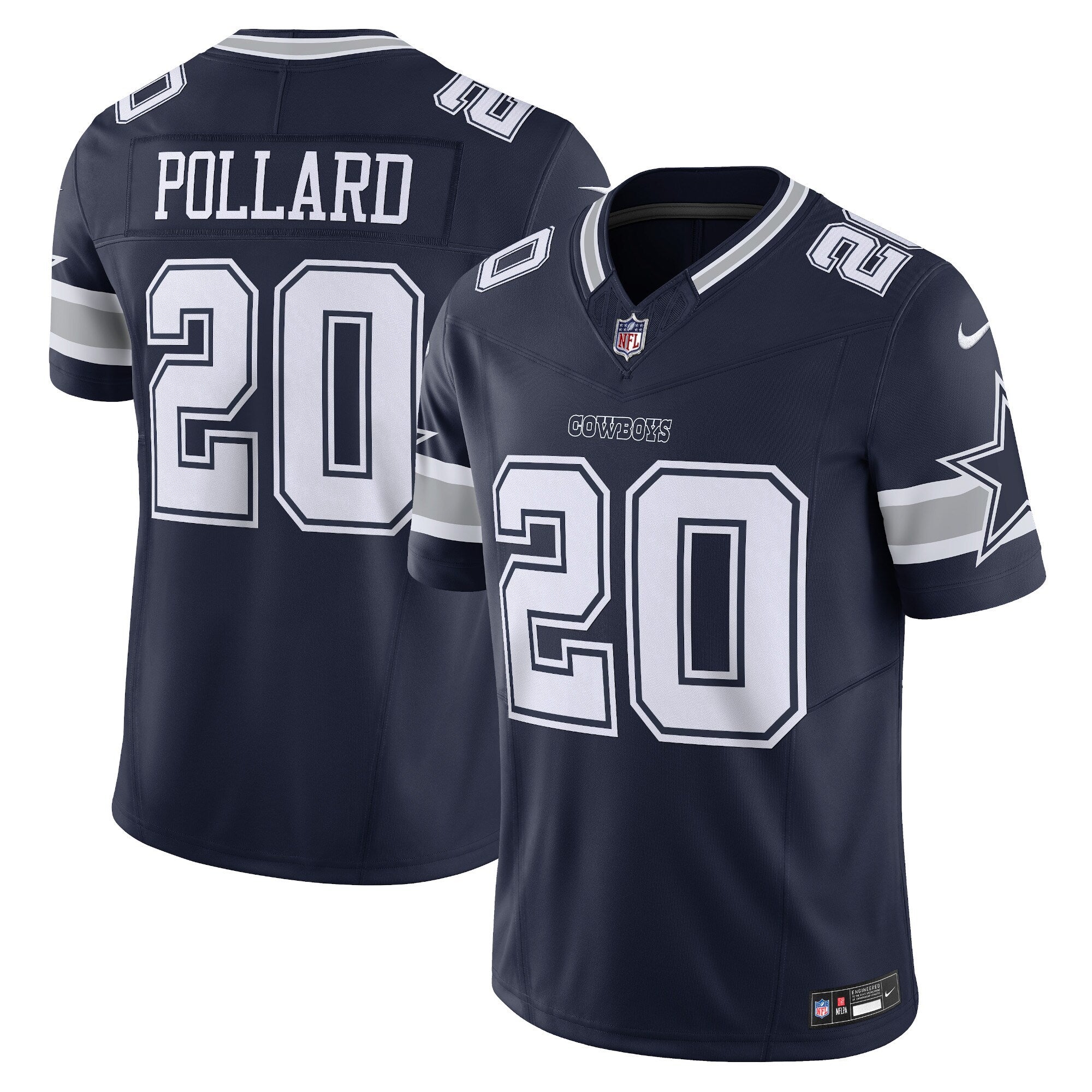 [31NM-DCLH-7RF-JYO] MENS NIKE NFL DALLAS COWBOYS TONY POLLARD VAPOR FUSE LIMITED JERSEY
