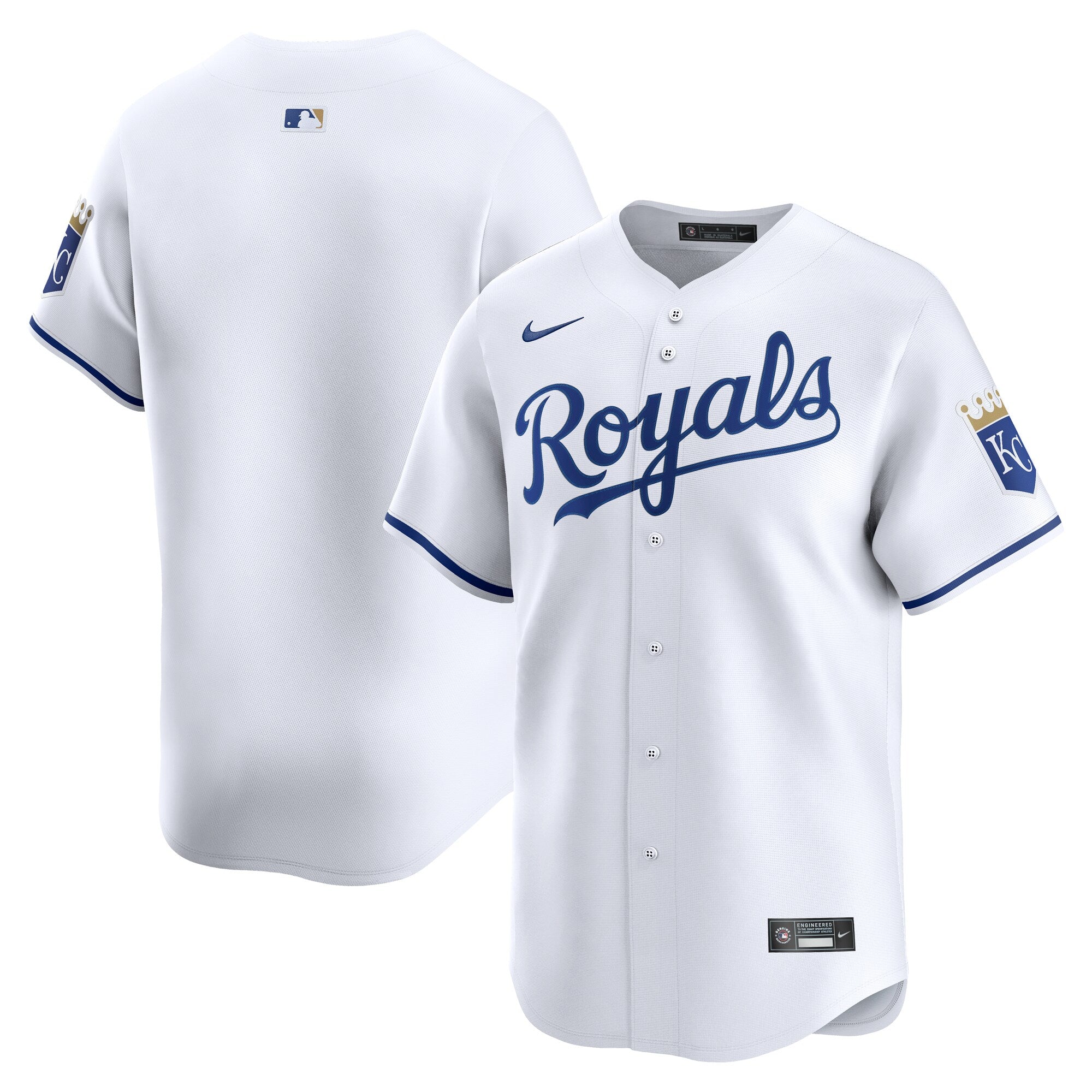 Mens Nike MLB Kansas City Royals Dri-Fit ADV Home Limited Player Jersey