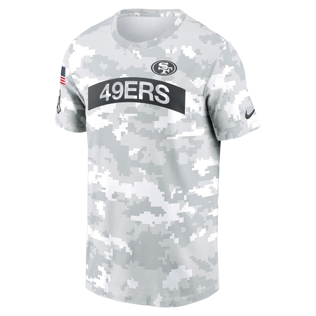 Mens Nike NFL SAN FRANCISCO 49ERS SALUTE TO SERVICE LOGO T-SHIRT