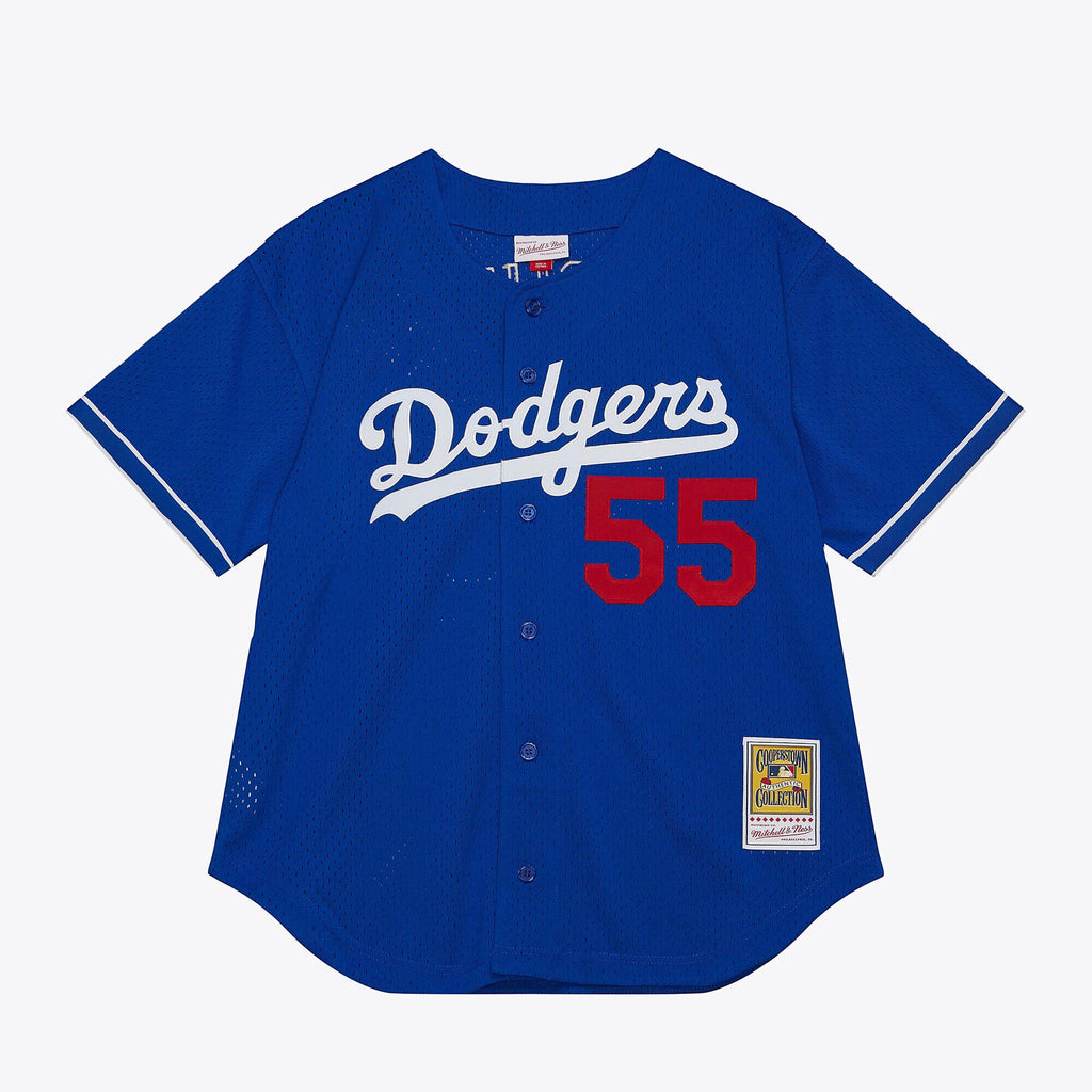 Mens Mitchell & Ness MLB BP JERSEY DODGERS 2000 OREL HERSHISER