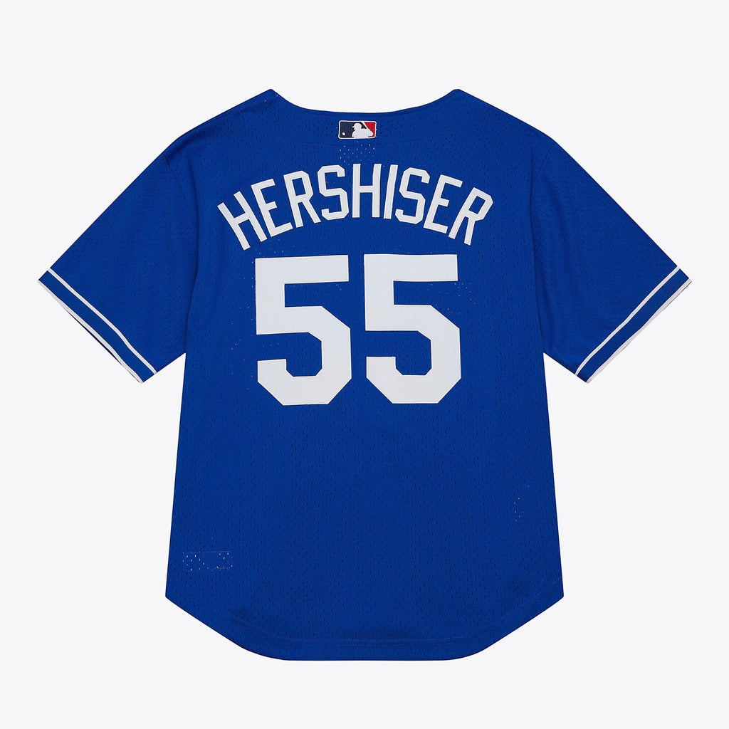 Mens Mitchell & Ness MLB BP JERSEY DODGERS 2000 OREL HERSHISER