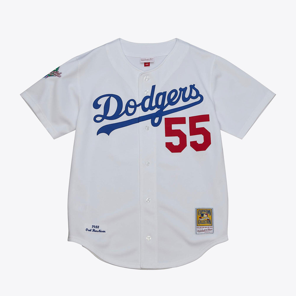 Mens Mitchell & Ness MLB WS HOME JERSEY DODGERS 1988 OREL HERSHISER