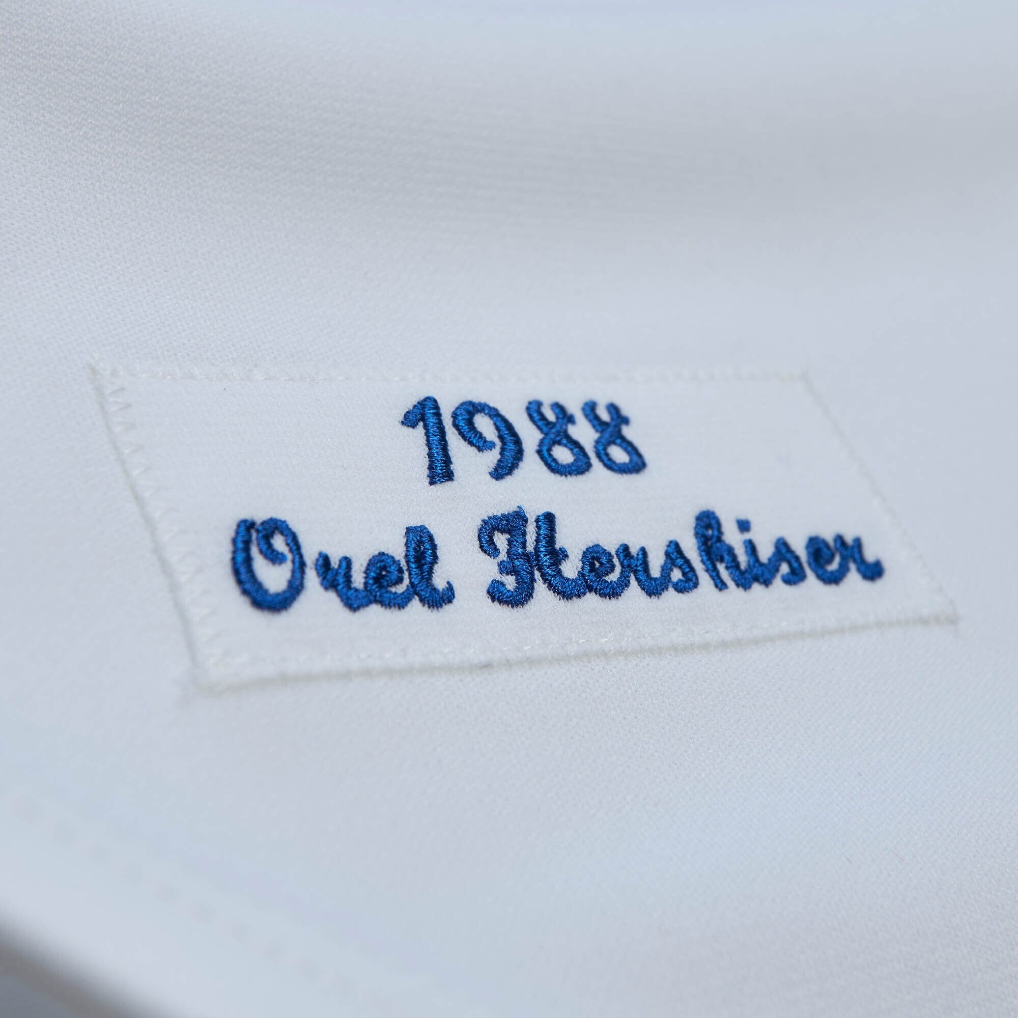 Mens Mitchell & Ness MLB WS HOME JERSEY DODGERS 1988 OREL HERSHISER