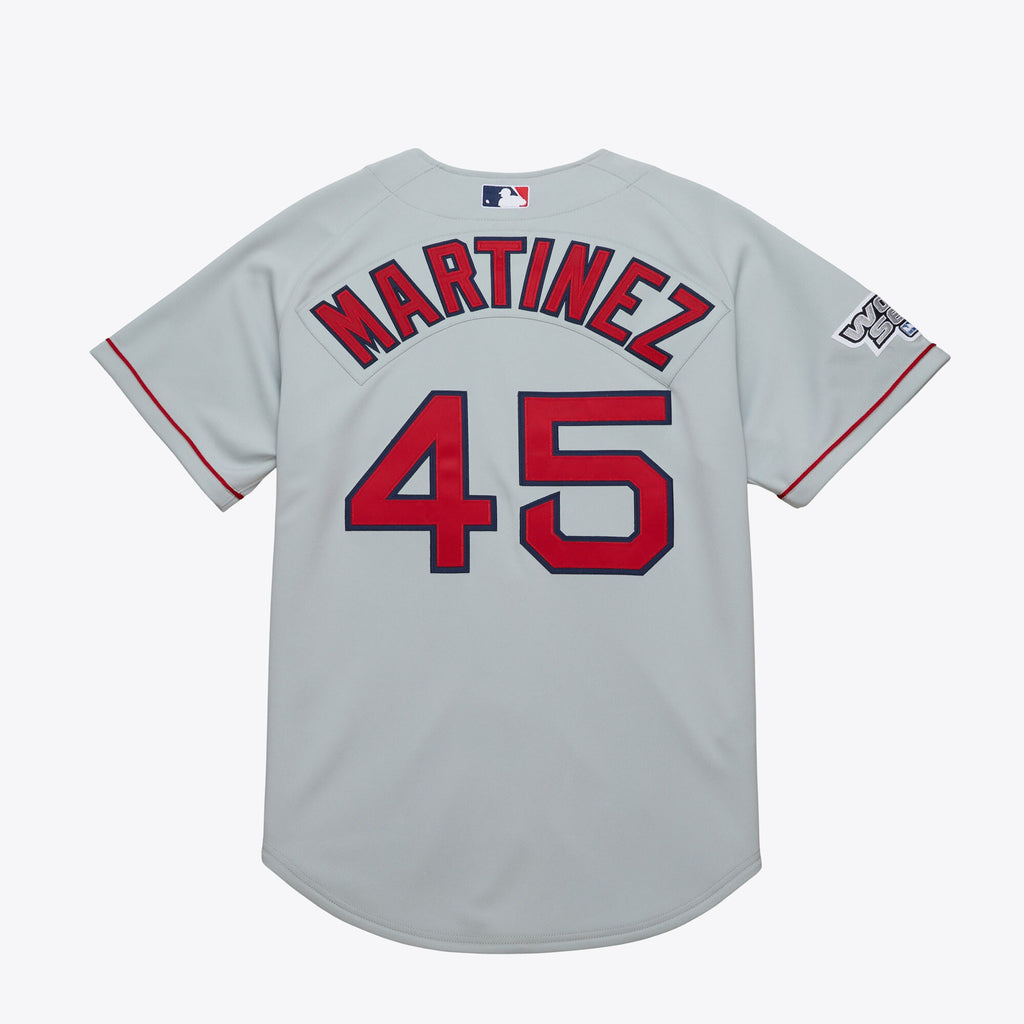 Mens Mitchell & Ness MLB DARK JERSEY RED SOX 2004 PEDRO MARTINEZ