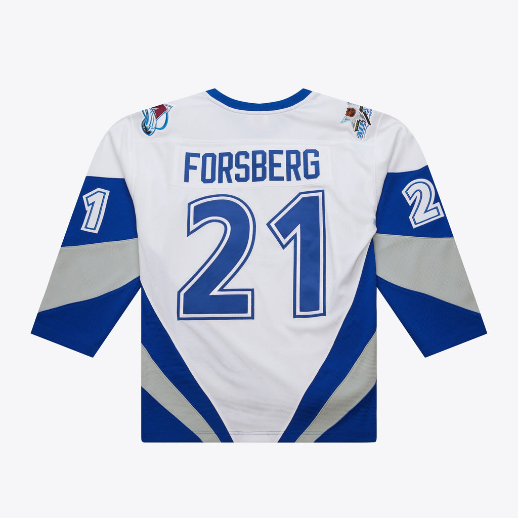 Mens Mitchell & Ness NHL WHITE JERSEY ALL-STAR 1999 PETER FORSBERG