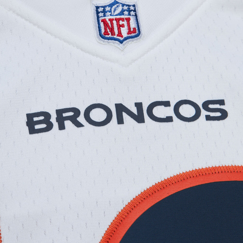 MENS MITCHELL & NESS NFL WHITE JERSEY BRONCOS 2015 PEYTON MANNING