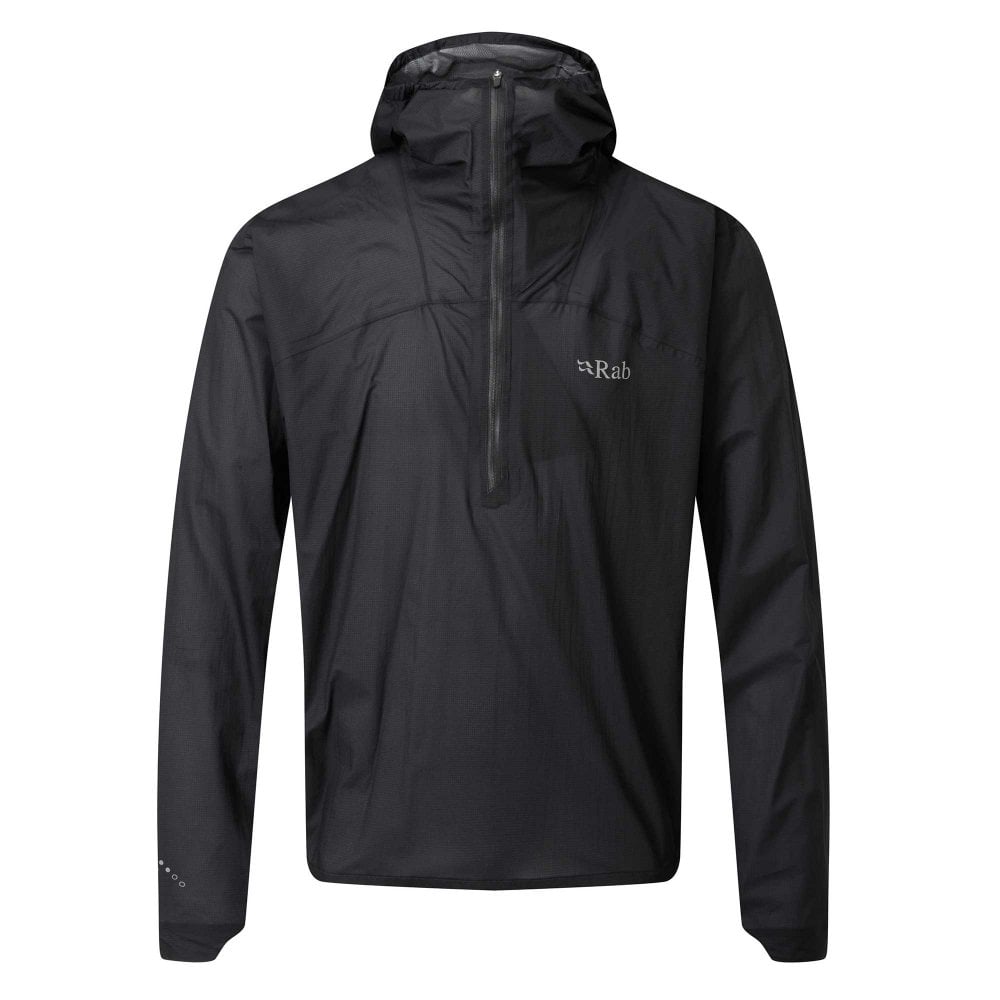 [QWF-81-EB] MENS RAB PHANTOM PULL-ON 1/2 ZIP WATERPROOF SLIM FIT JACKET