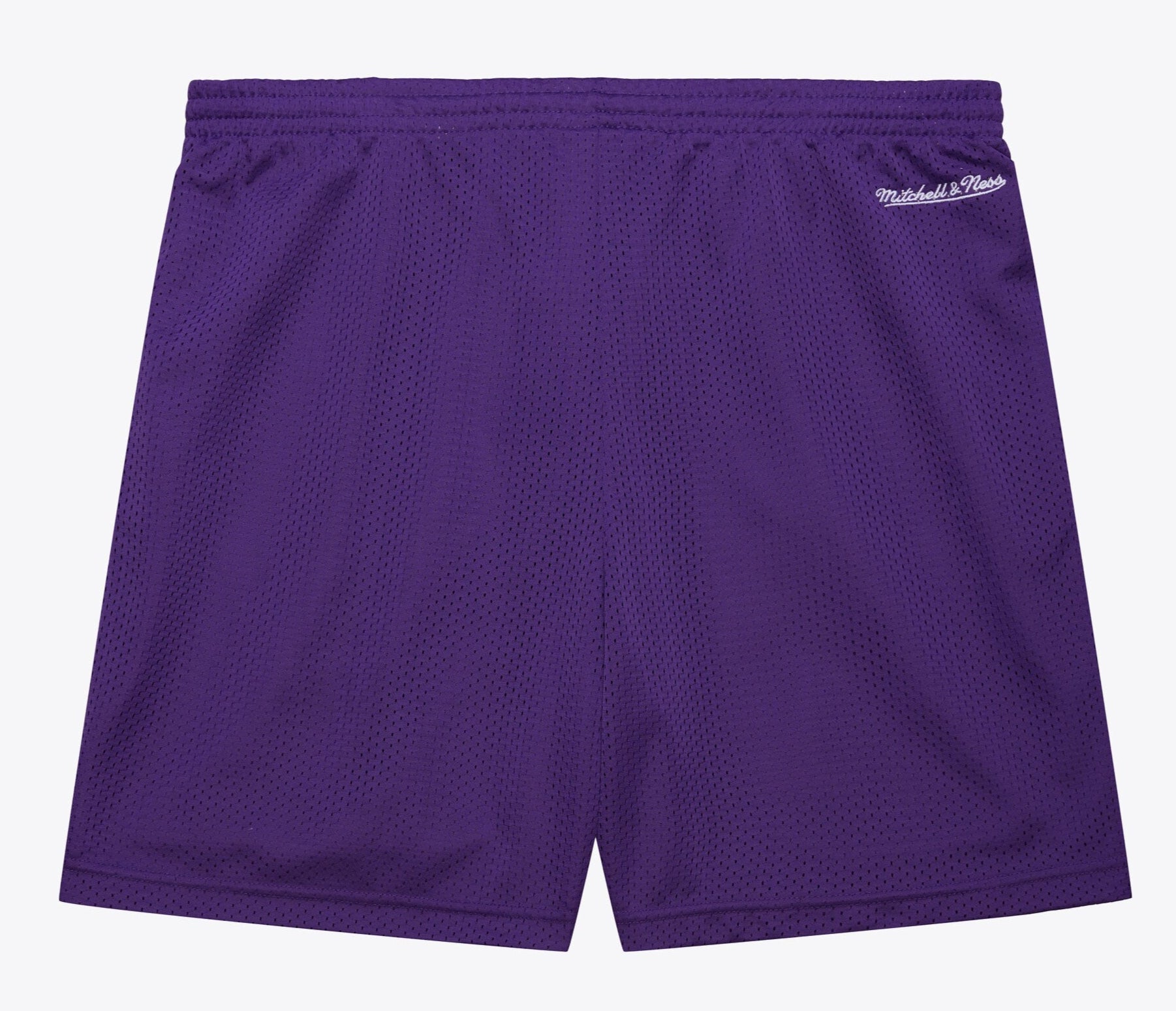 MENS MITCHELL & NESS NBA GAMEDAY MESH 7IN SHORTS VINTAGE LOGO LAKERS