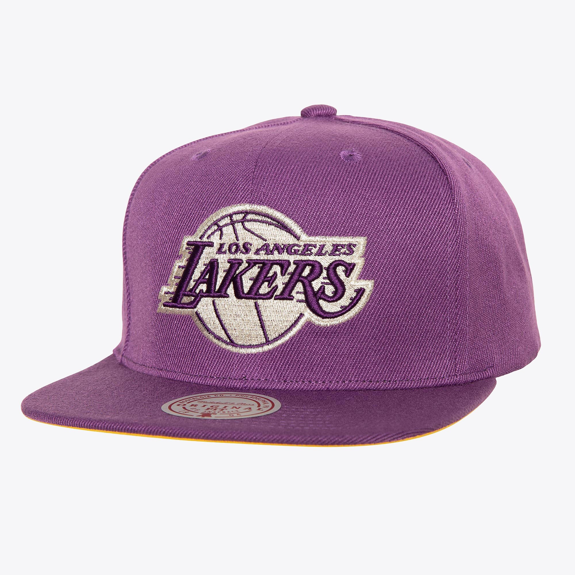 MENS MITCHELL & NESS NBA WATCH ME SHINE SNAPBACK LAKERS