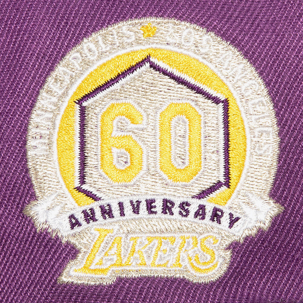 MENS MITCHELL & NESS NBA WATCH ME SHINE SNAPBACK LAKERS