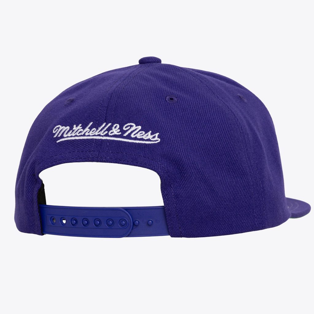 Mens Mitchell & Ness NBA XL LOGO SNAPBACK LAKERS