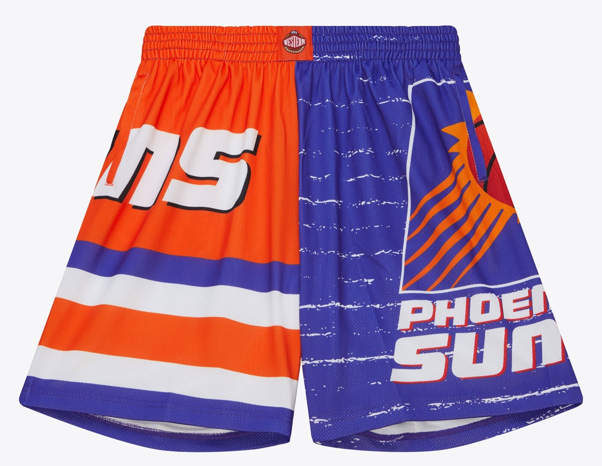 MENS MITCHELL & NESS NBA JUMBOTRON 3.0 SHORTS SUNS