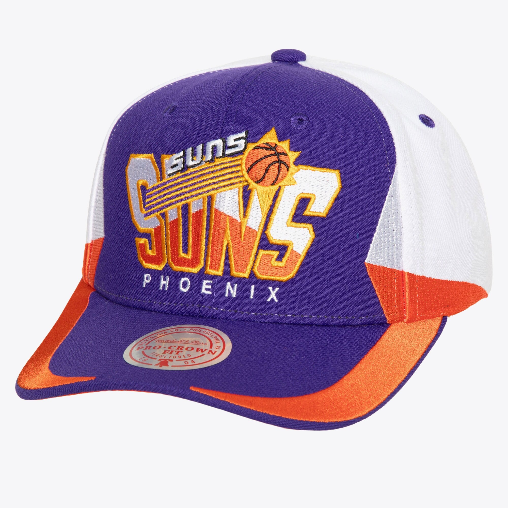 MENS MITCHELL & NESS NBA RETRODOME PRO SNAPBACK HWC SUNS