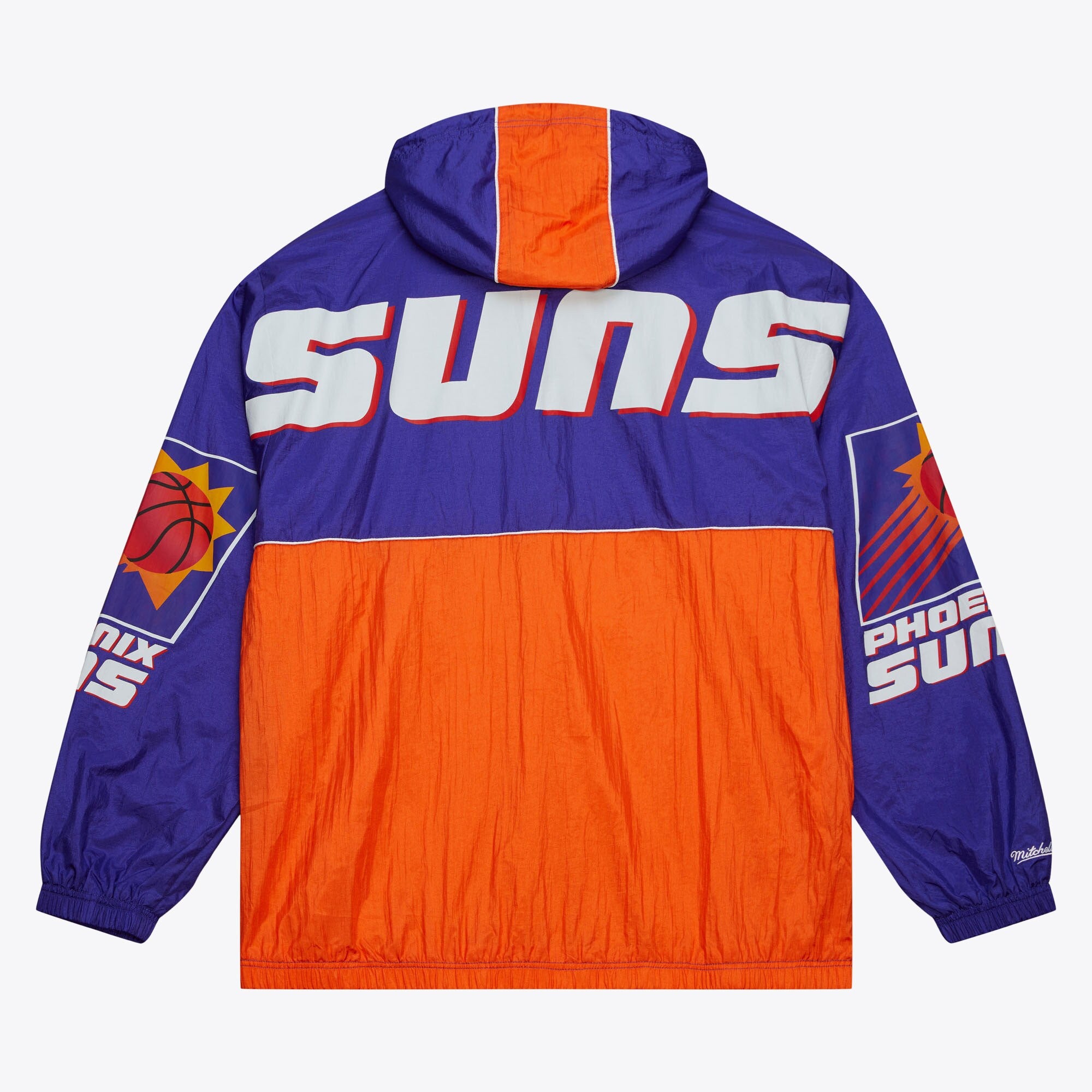 MENS MITCHELL & NESS TEAM OG 2.0 ANORAK WINDBREAKER SUNS