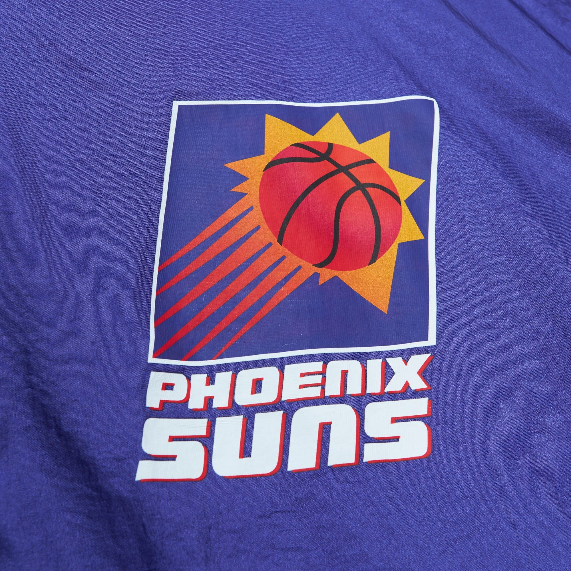 MENS MITCHELL & NESS TEAM OG 2.0 ANORAK WINDBREAKER SUNS